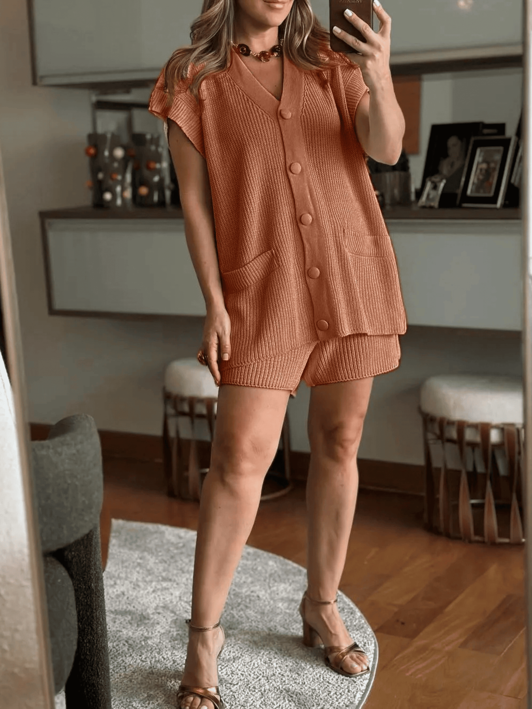 Conjunto de Tricô Romélia