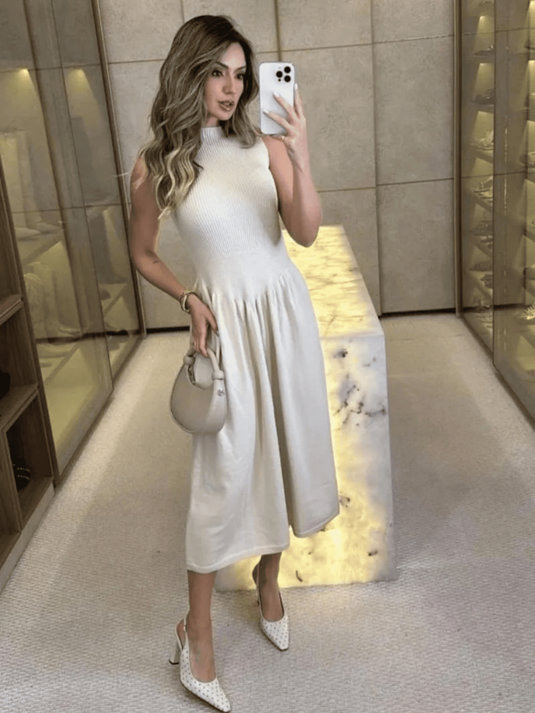 Vestido de Tricô Viena