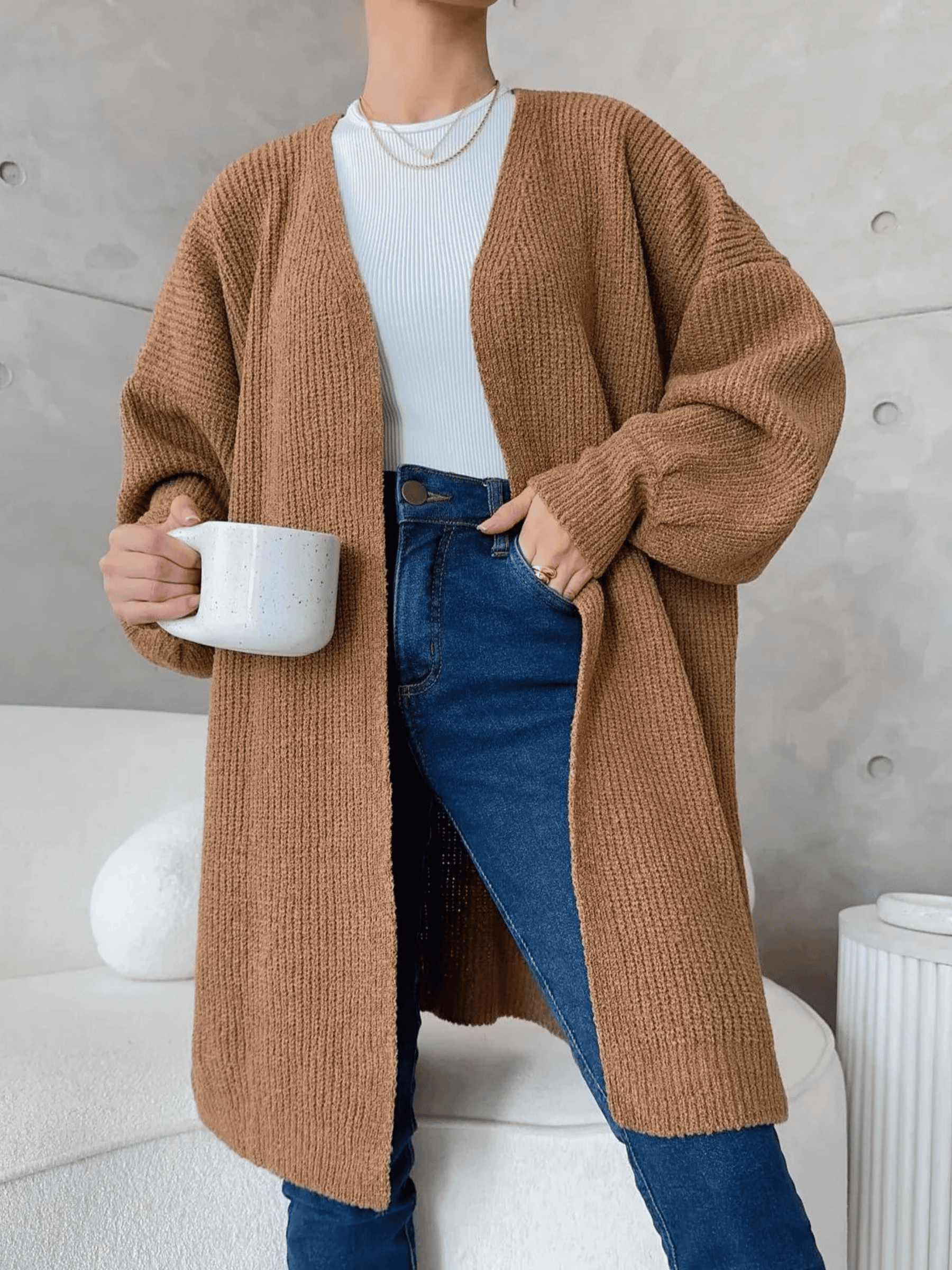 Casaco Feminino de Tricô Dalila