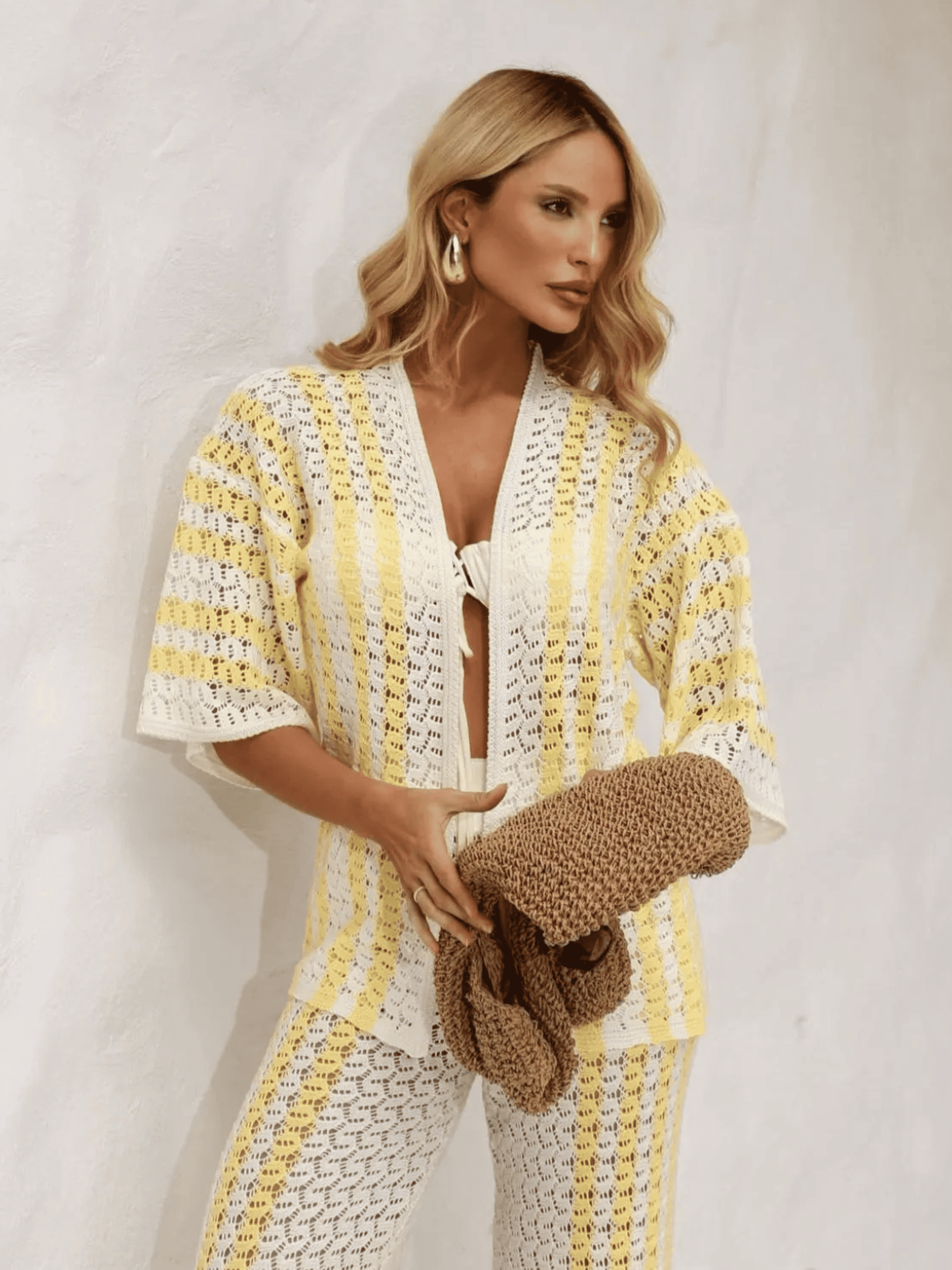 Saída de Praia de Tricô Pequim