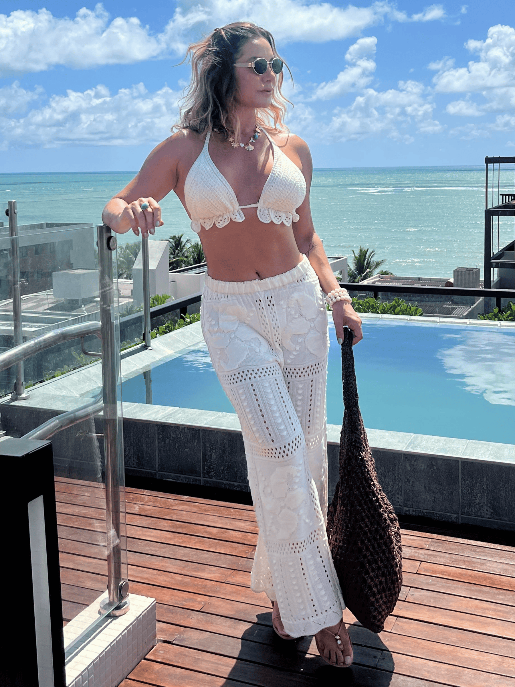 Conjunto de Tricô Zâmbia