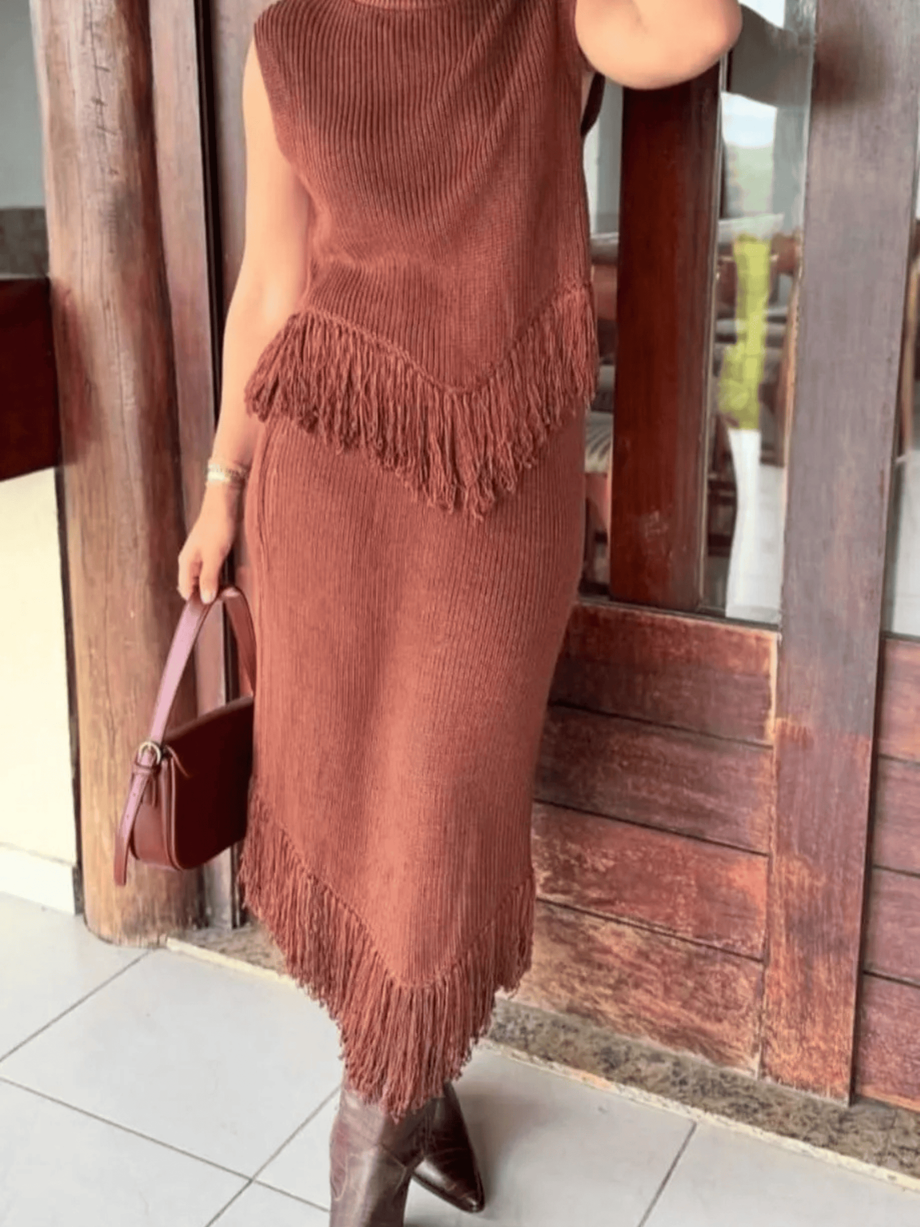 Conjunto de Tricô Madelaine