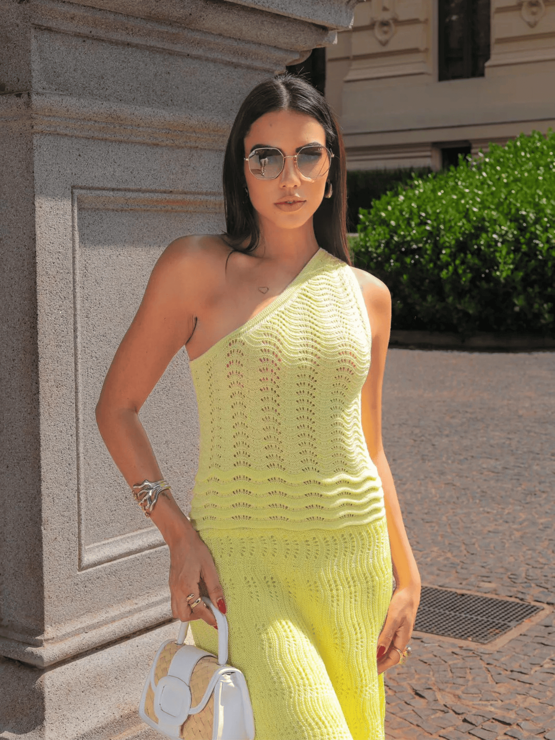 Vestido de Tricô Suiça