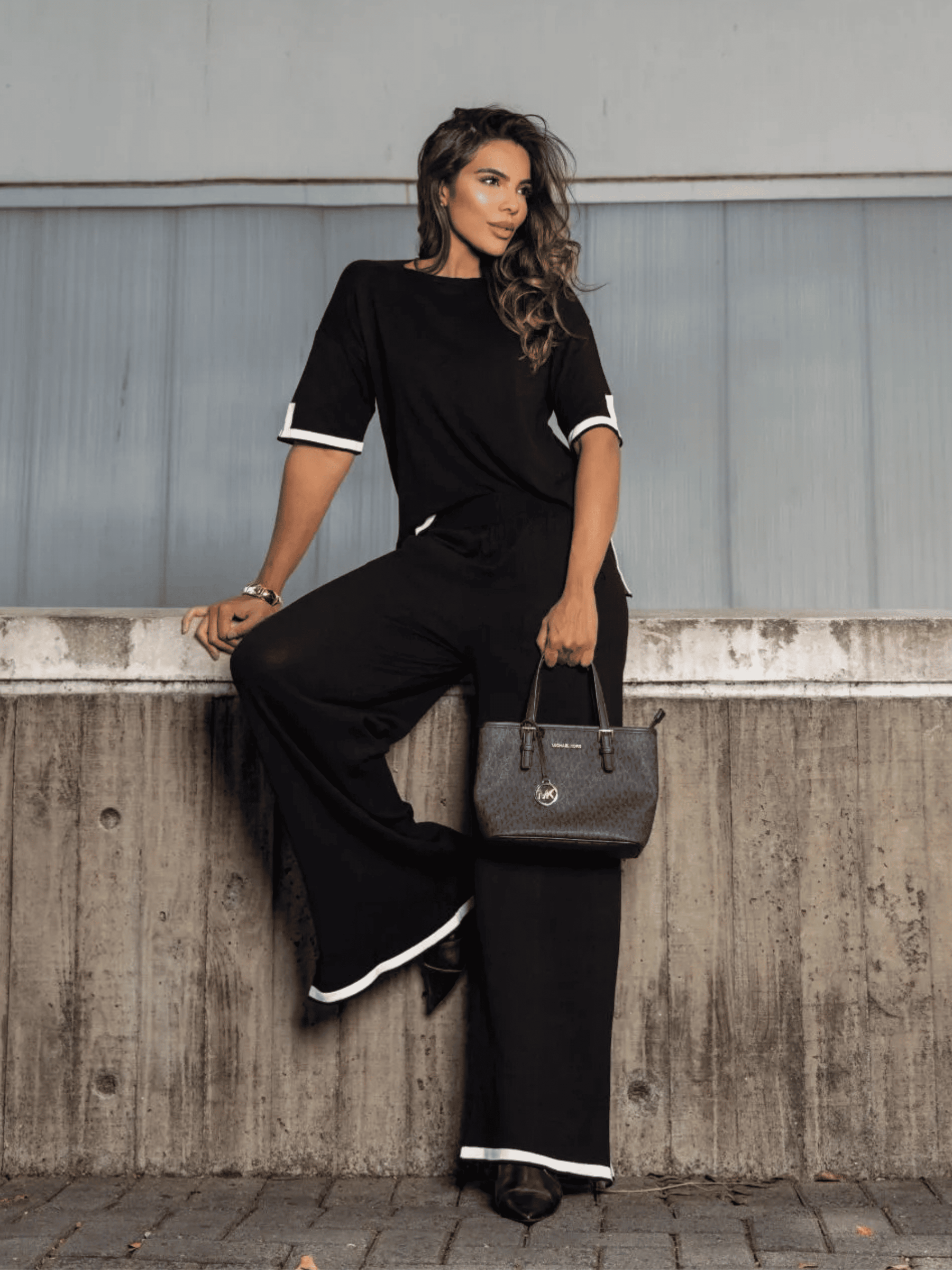 Conjunto de Tricô Liah