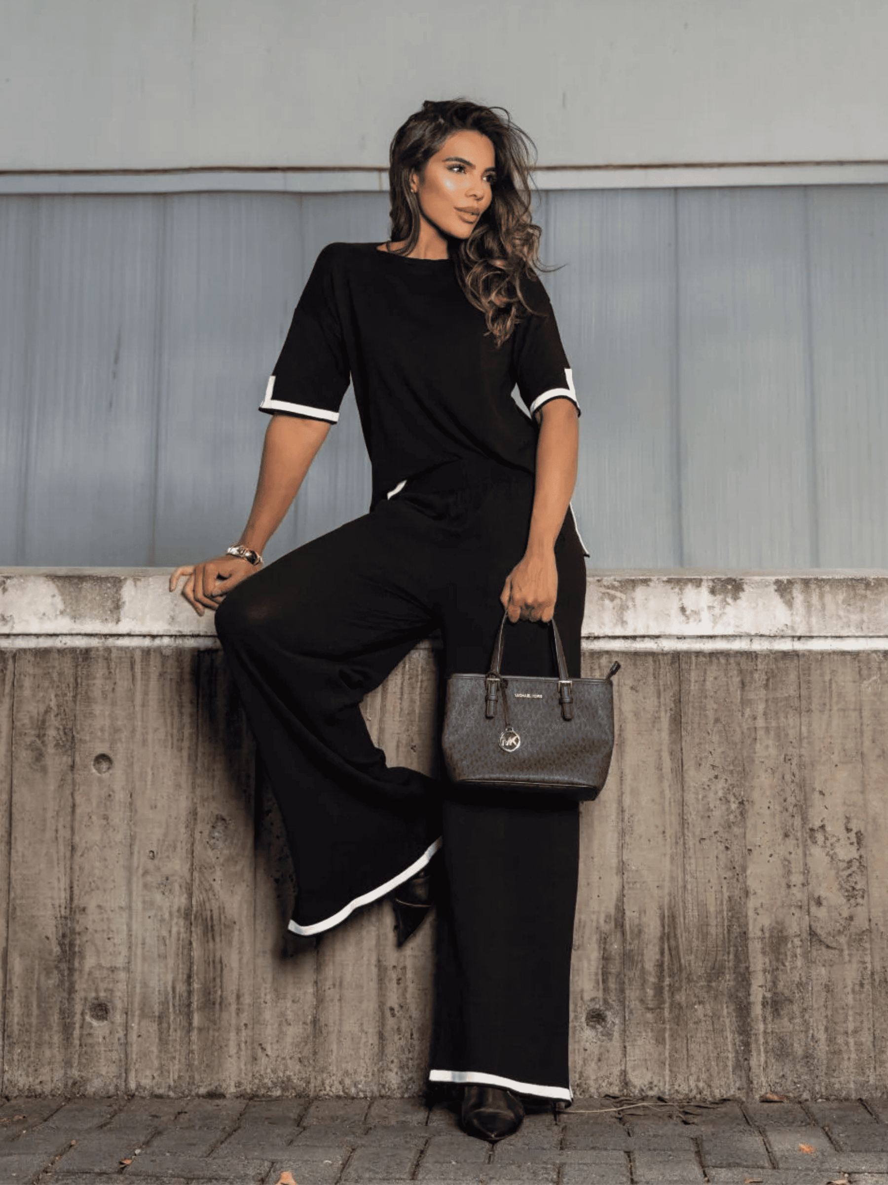 Conjunto de Tricô Liah