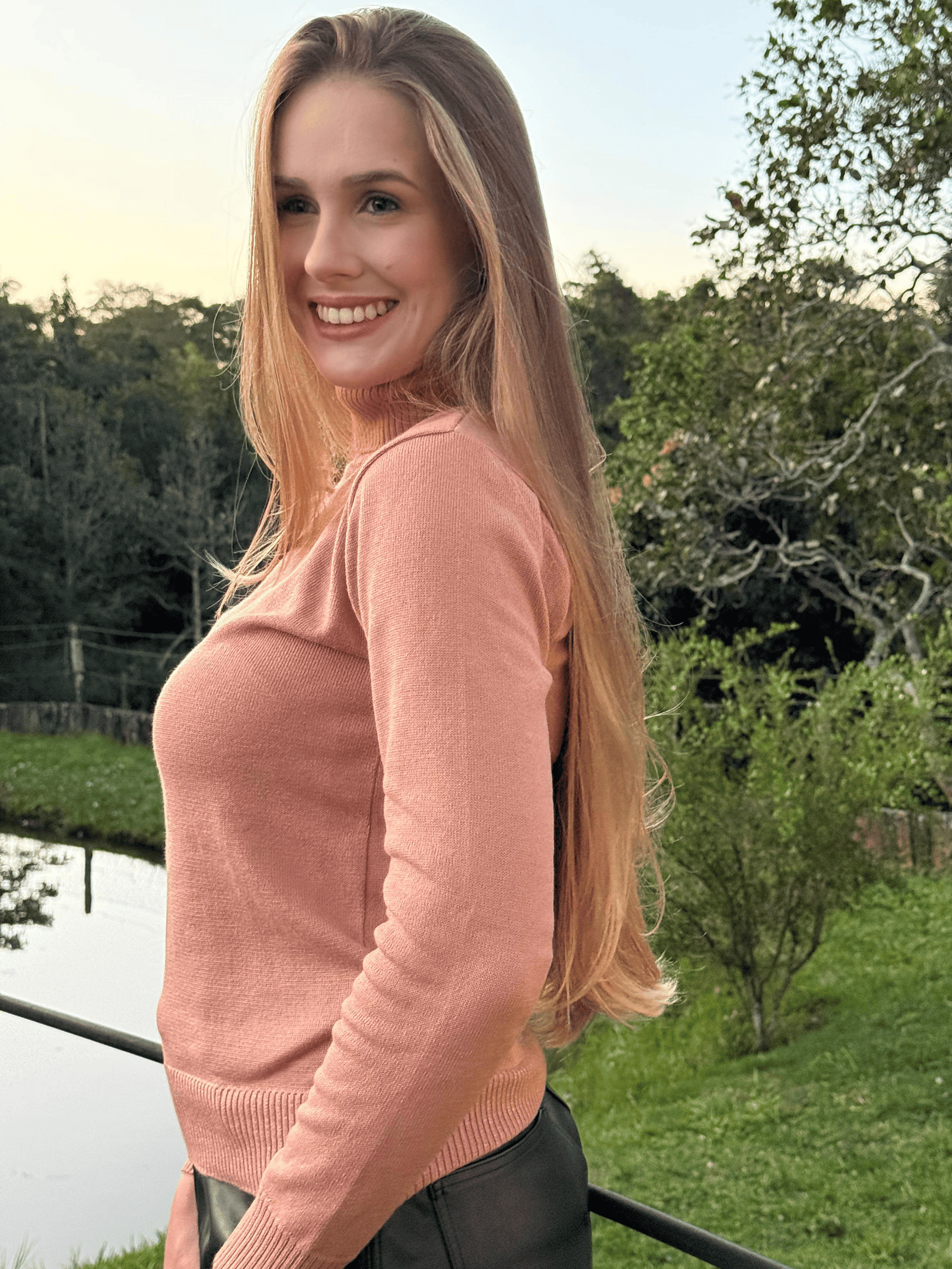 Blusa Feminina de Tricô Érika - Manga Longa - Cacharrel
