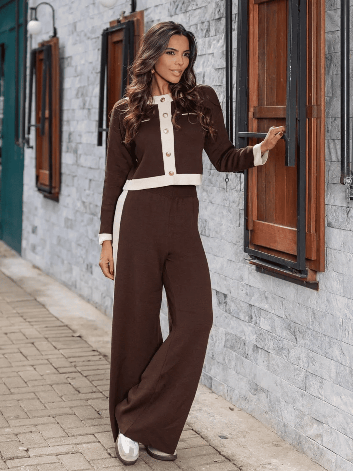 Conjunto de Tricô Eduarda