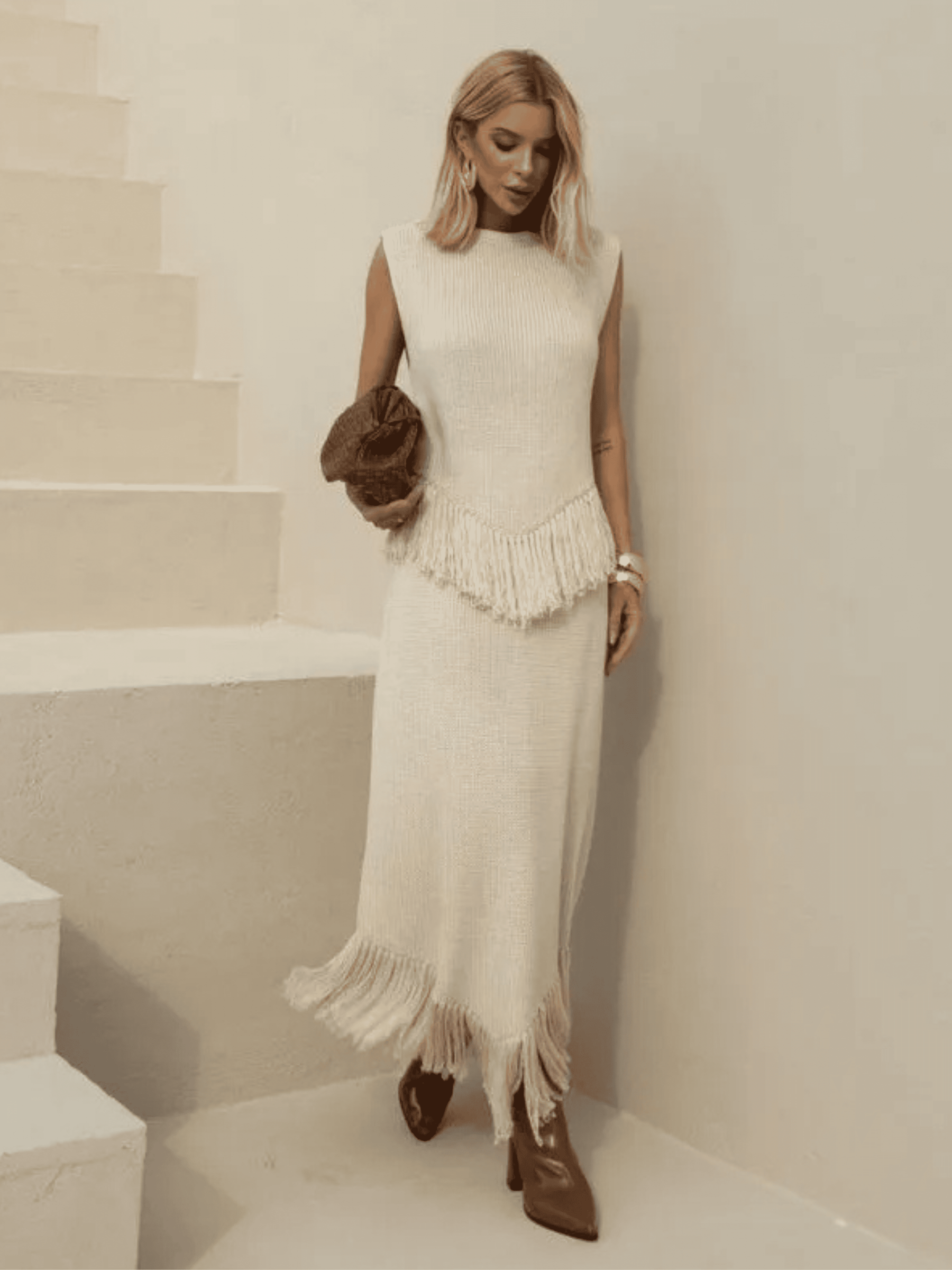 Conjunto de Tricô Madelaine