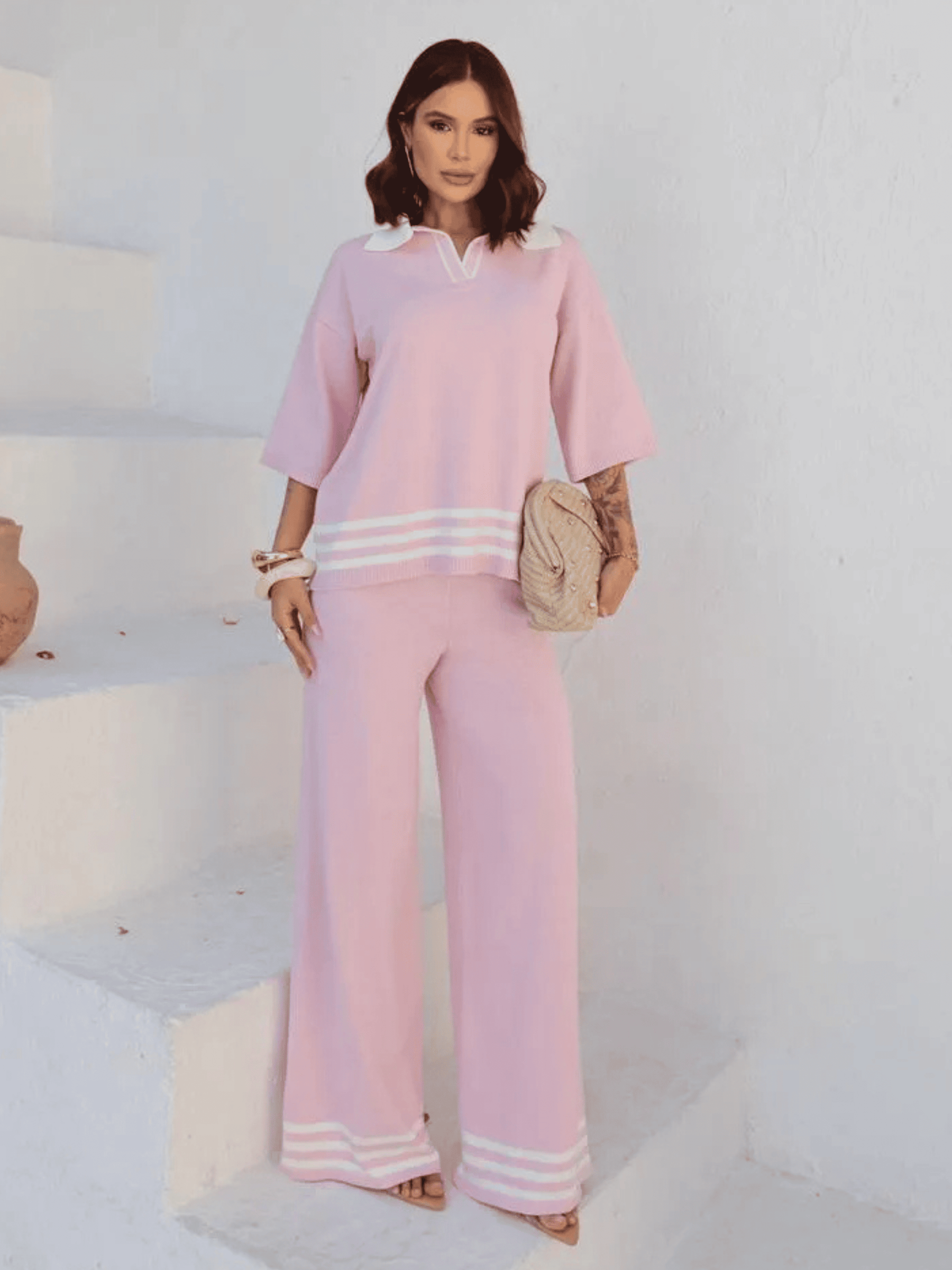 Conjunto de Tricô Istambul