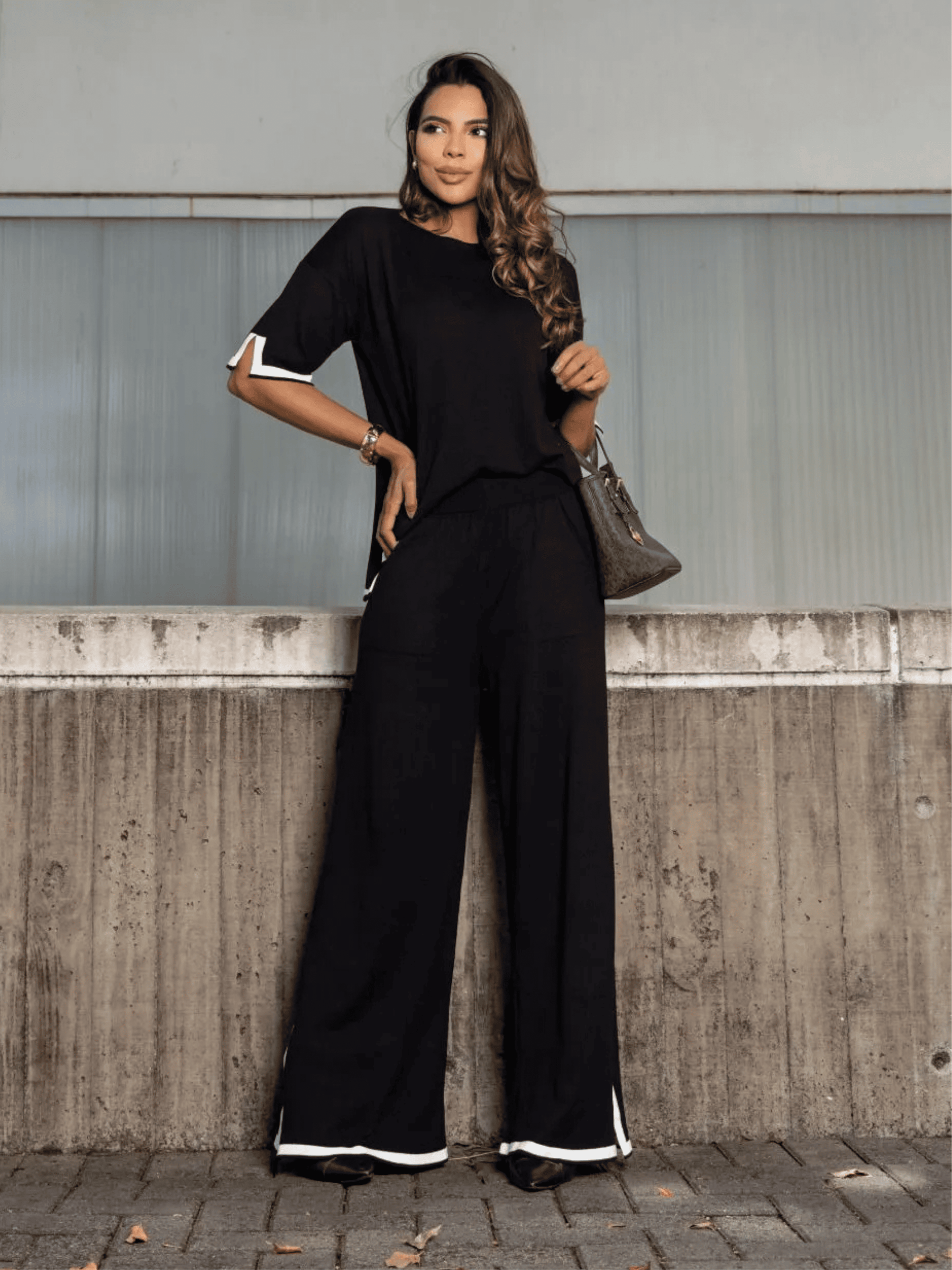 Conjunto de Tricô Liah
