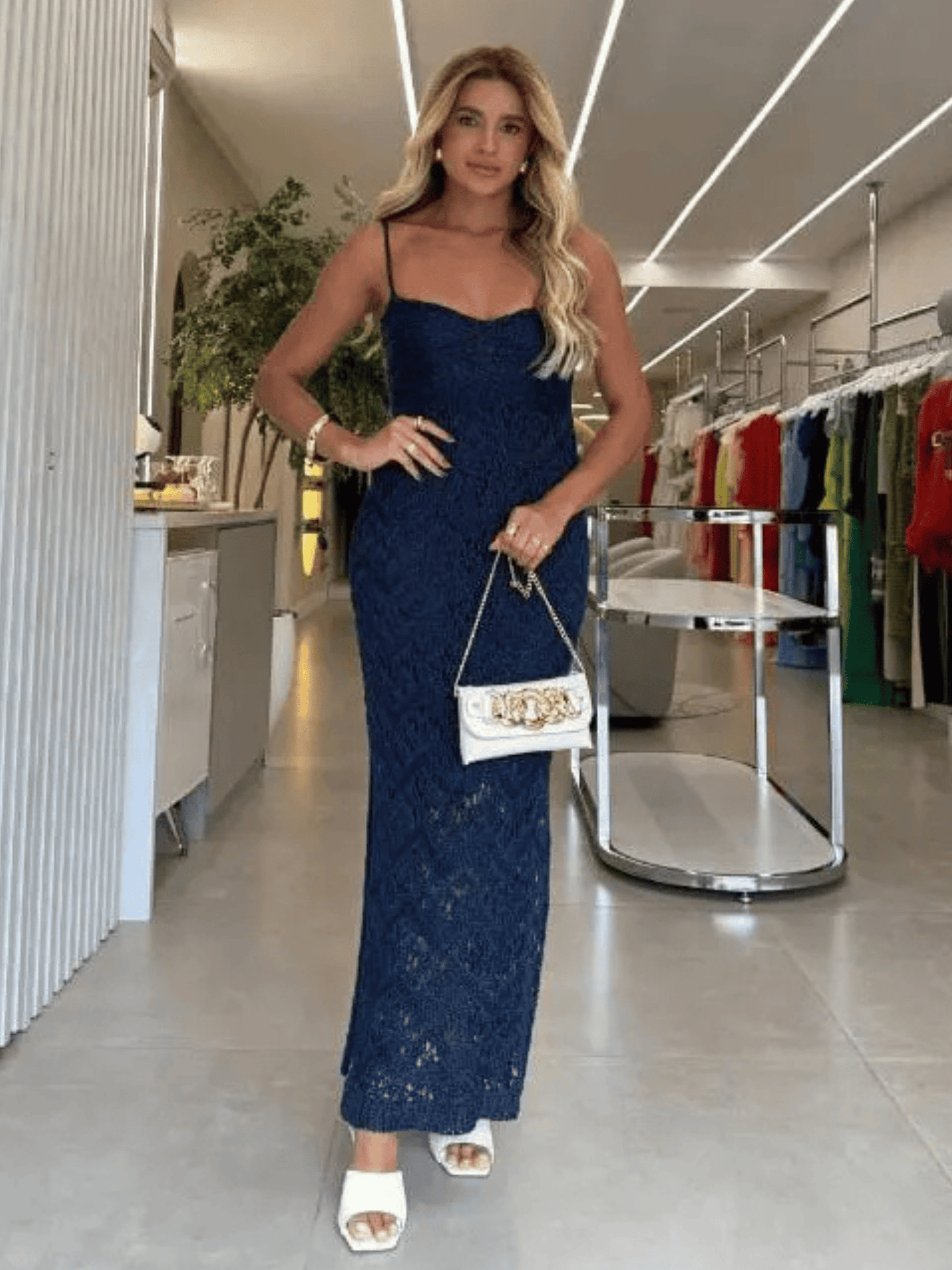 Vestido de Tricô Tacih
