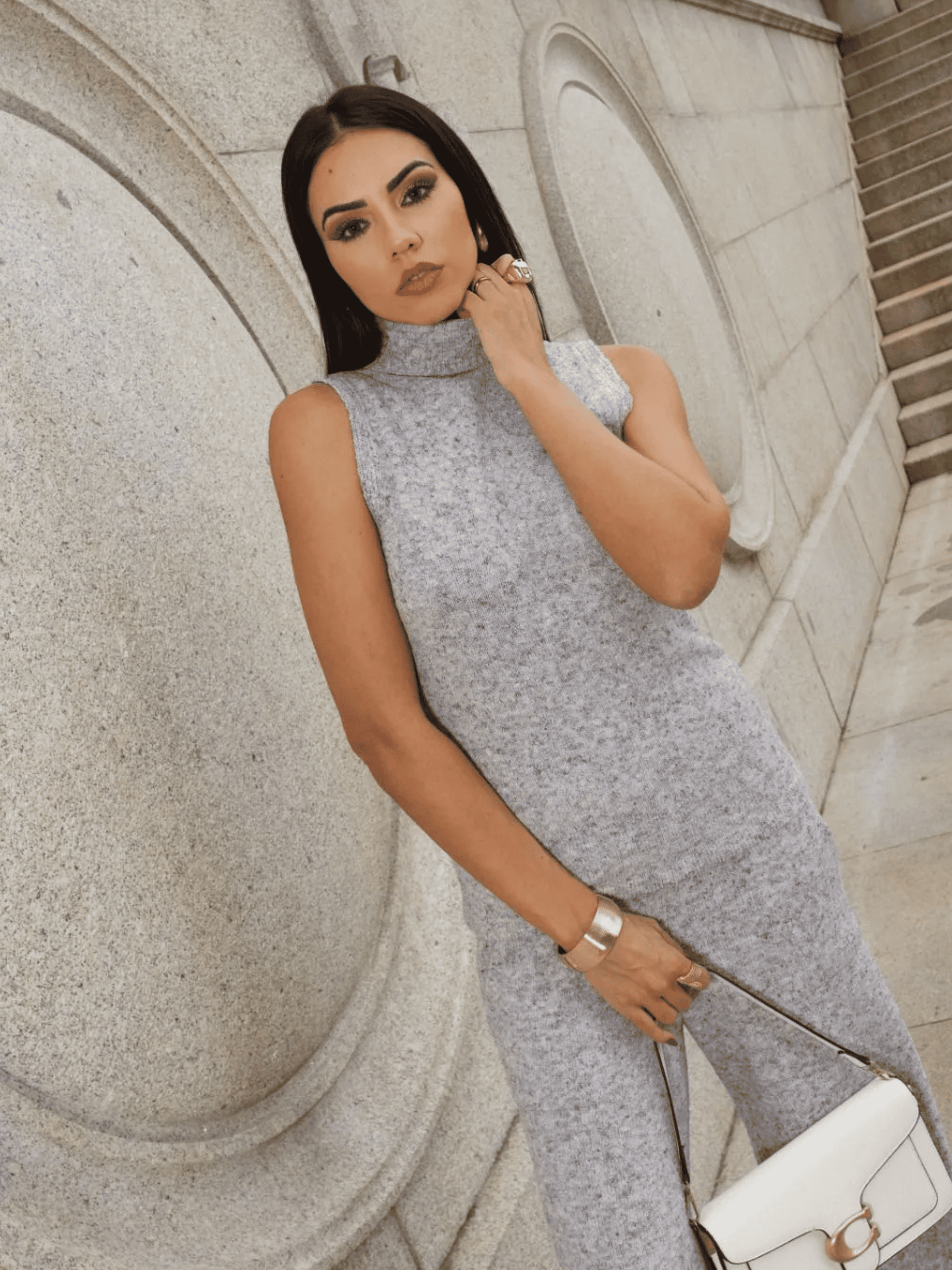 Conjunto de Tricô Laureana