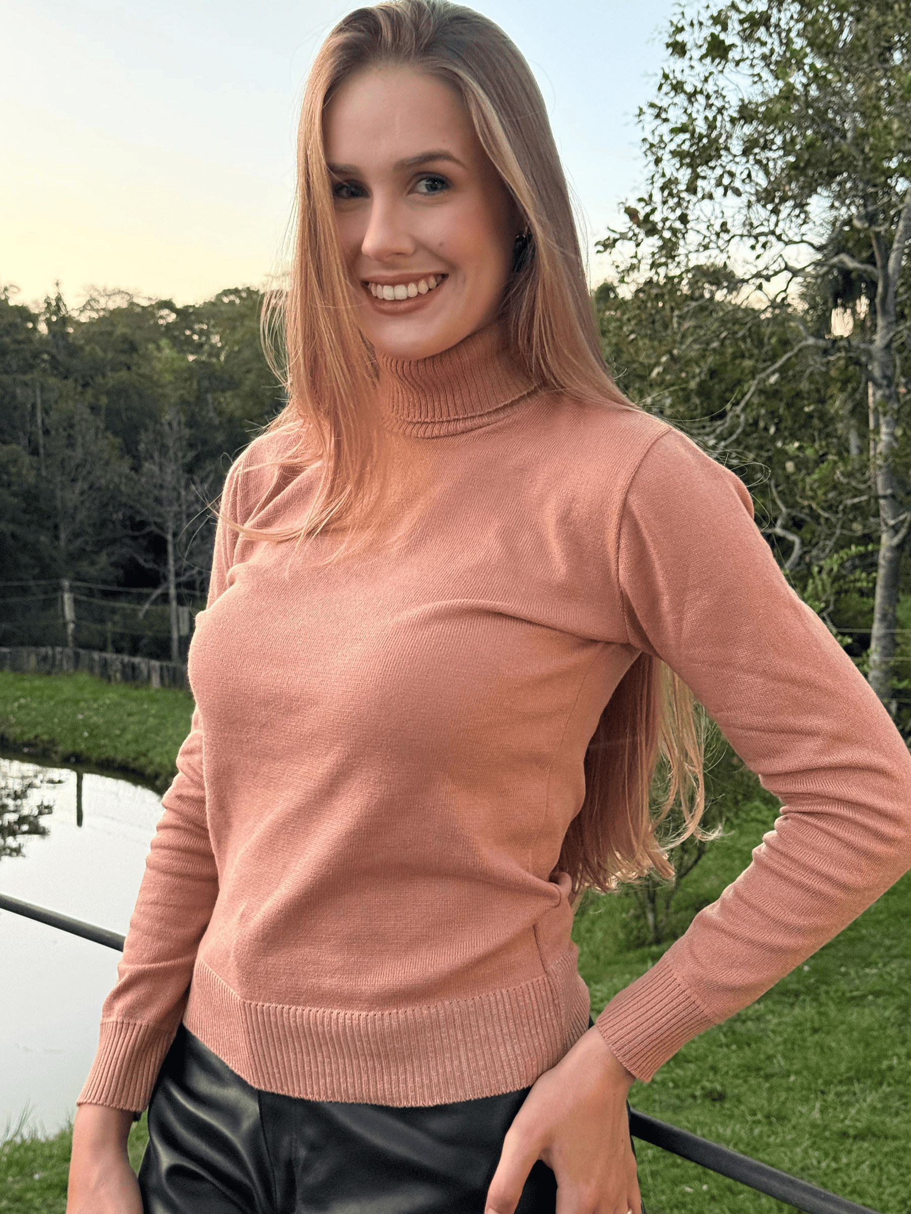 Blusa Feminina de Tricô Érika - Manga Longa - Cacharrel