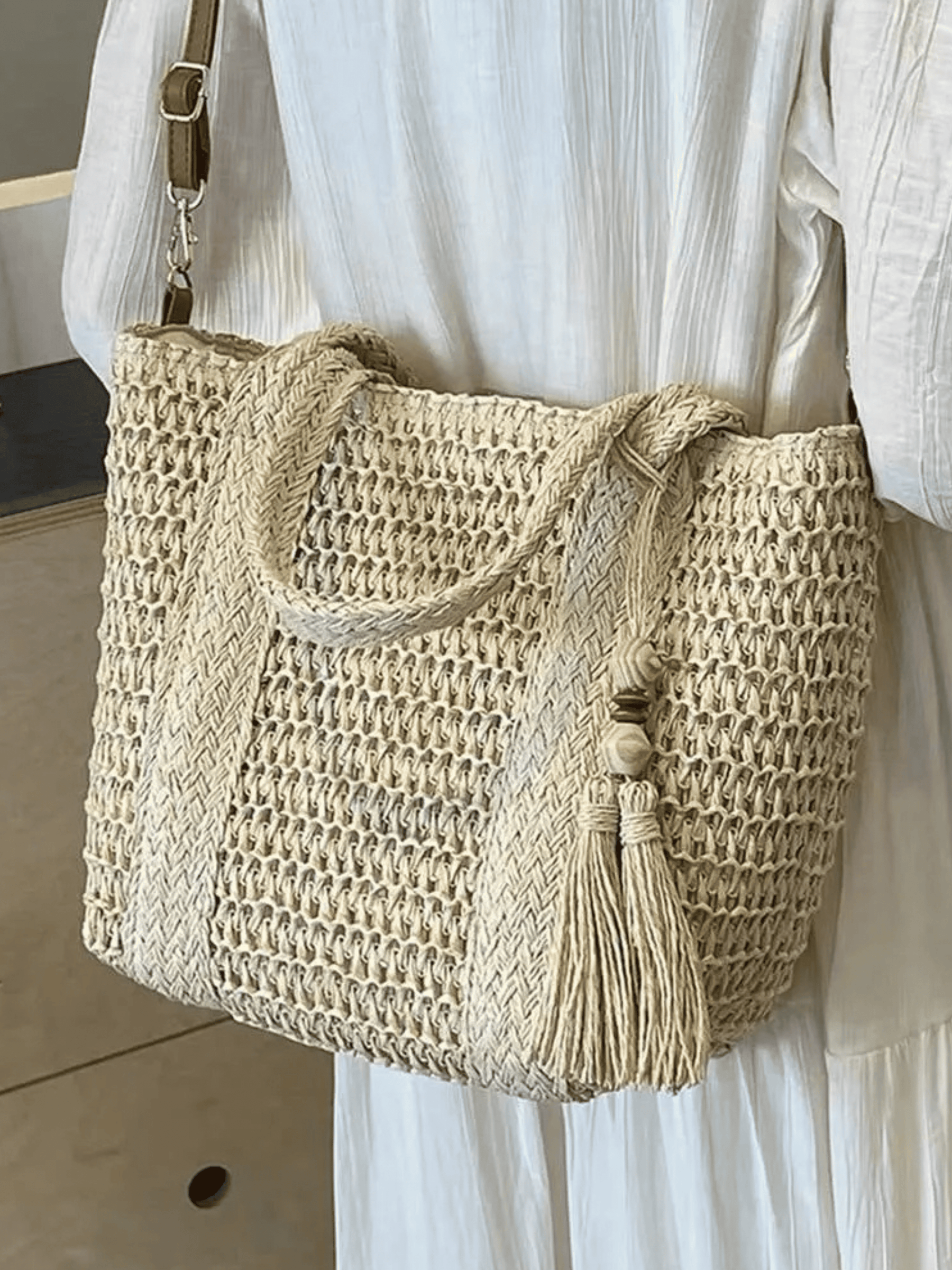 Bolsa Feminina Riviera Palha Natural