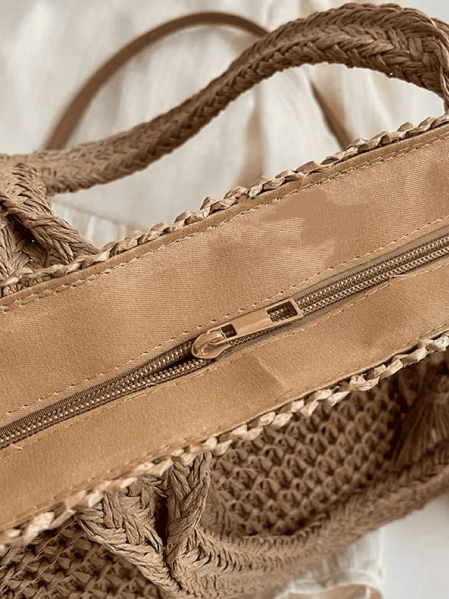 Bolsa Feminina Riviera Palha Natural