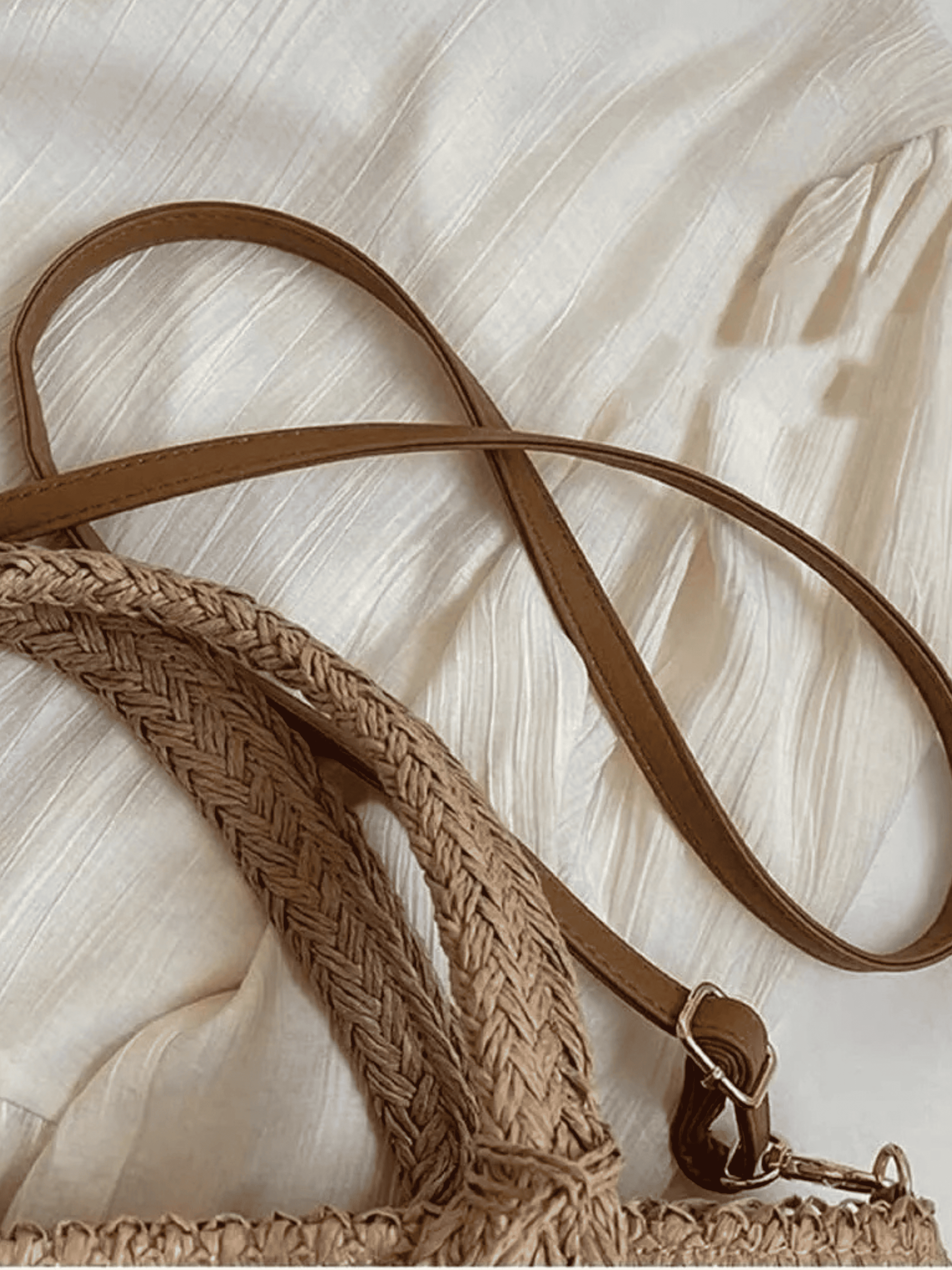 Bolsa Feminina Riviera Palha Natural