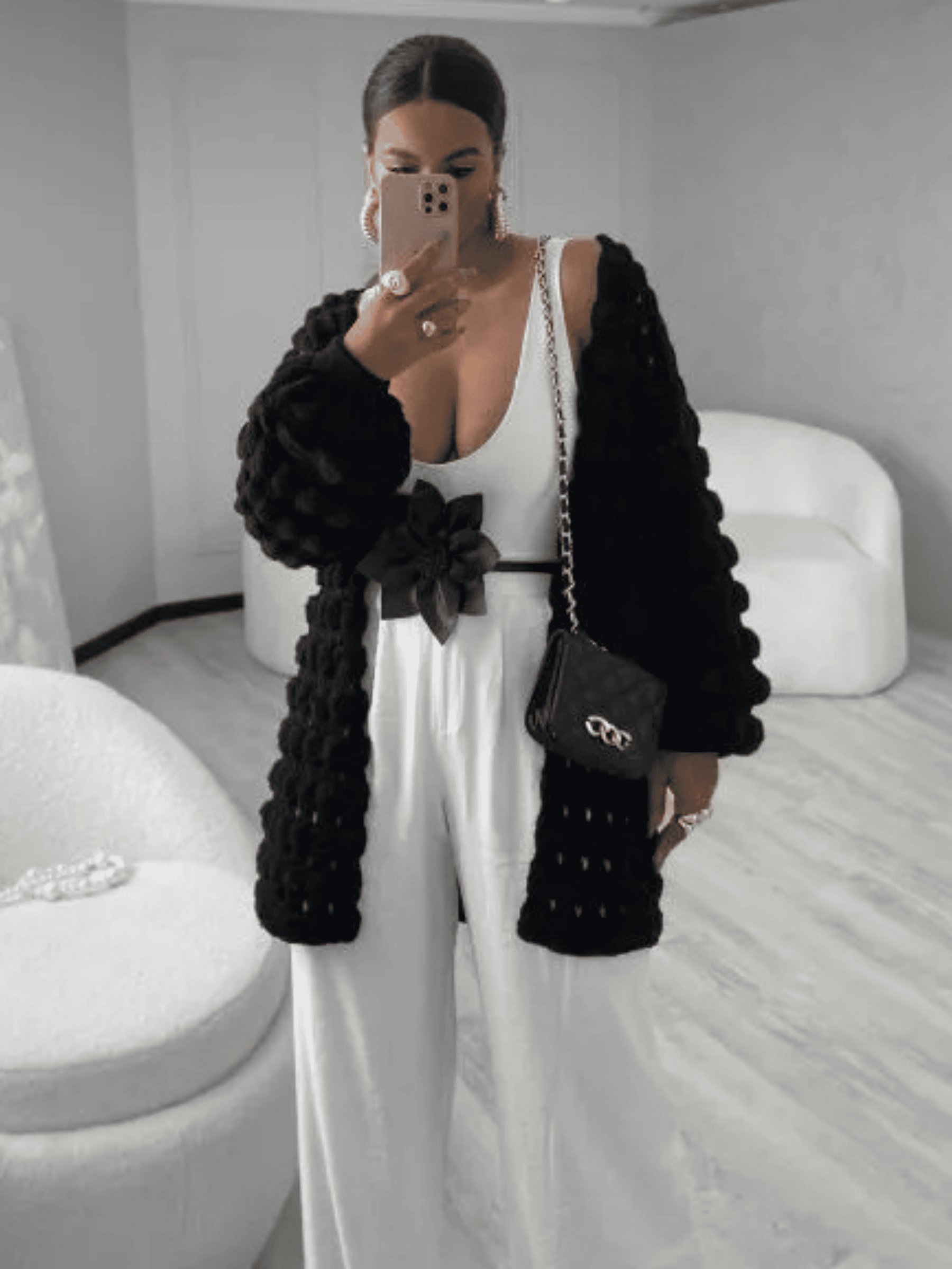 Casaco Feminino de Tricô Tiffany