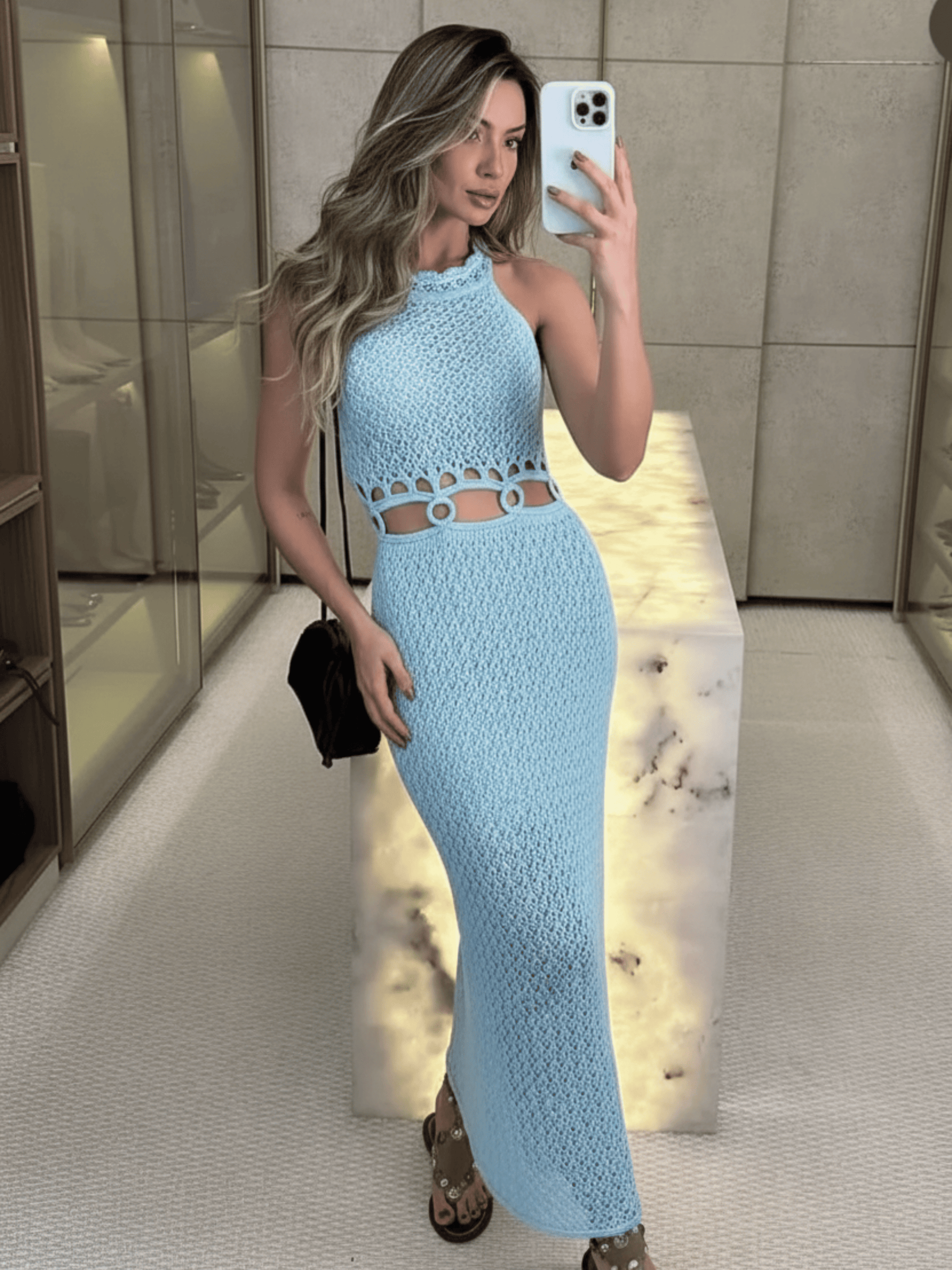 Vestido de Tricô Montreal