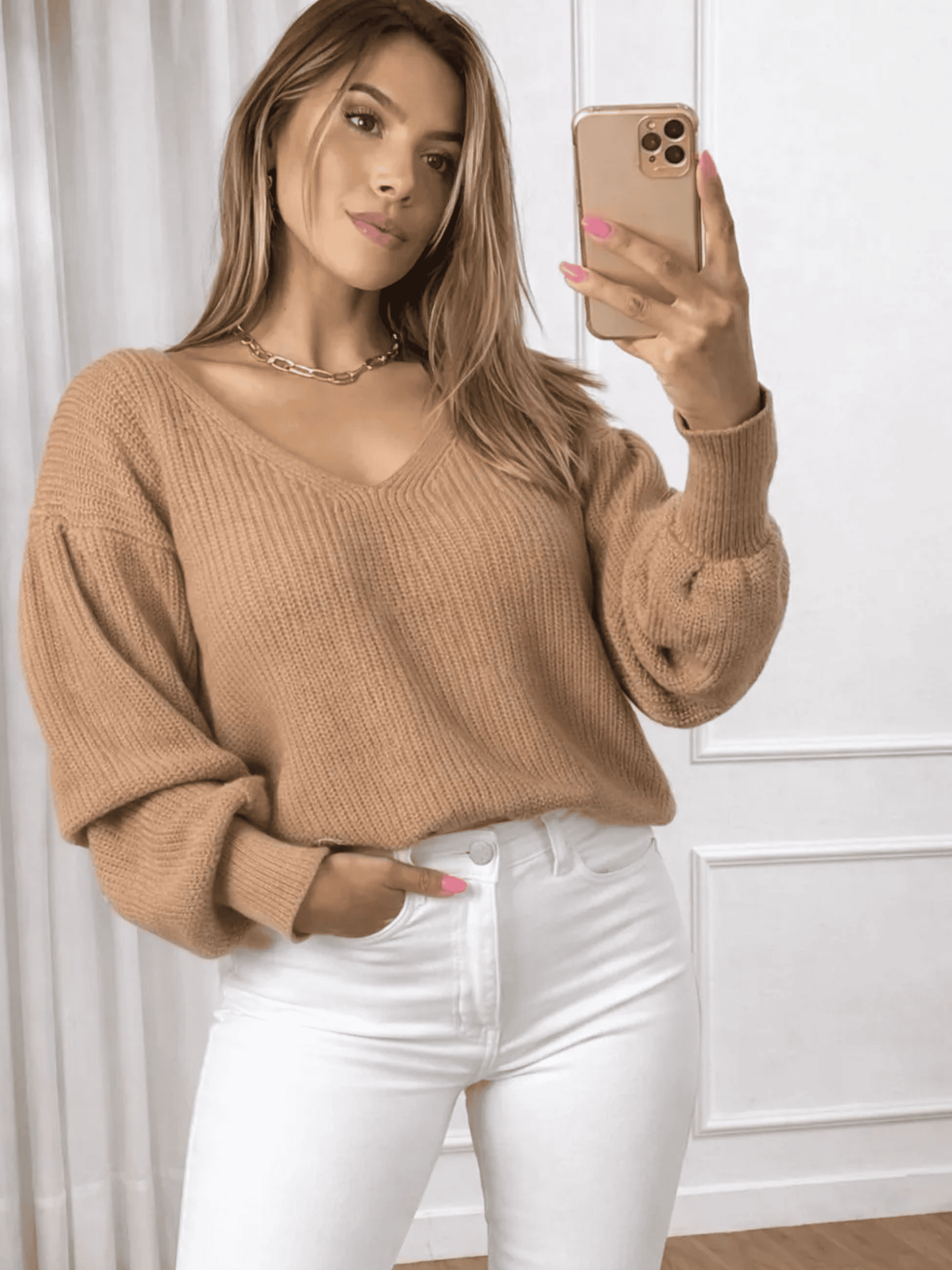 Blusa Feminina de Tricô Lyra