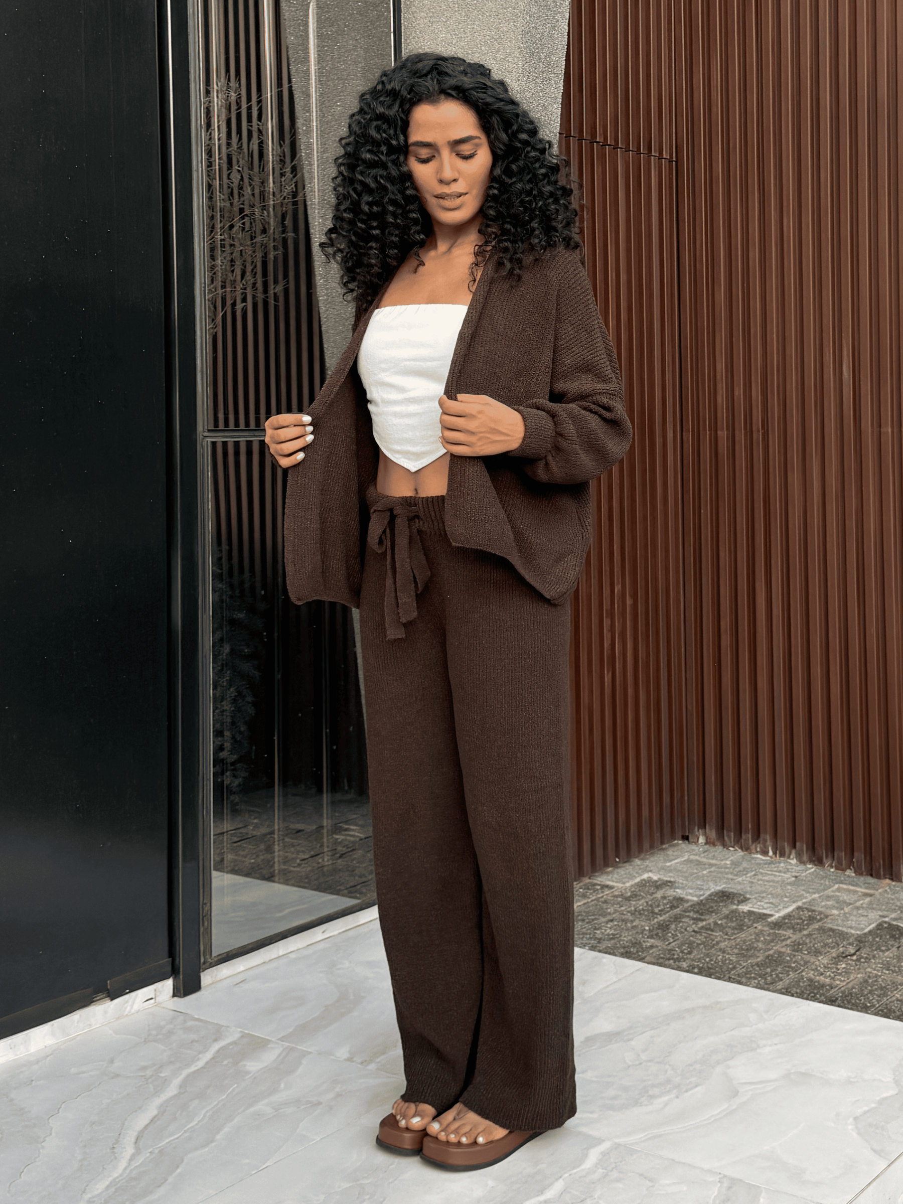 Conjunto de Tricô Margarida