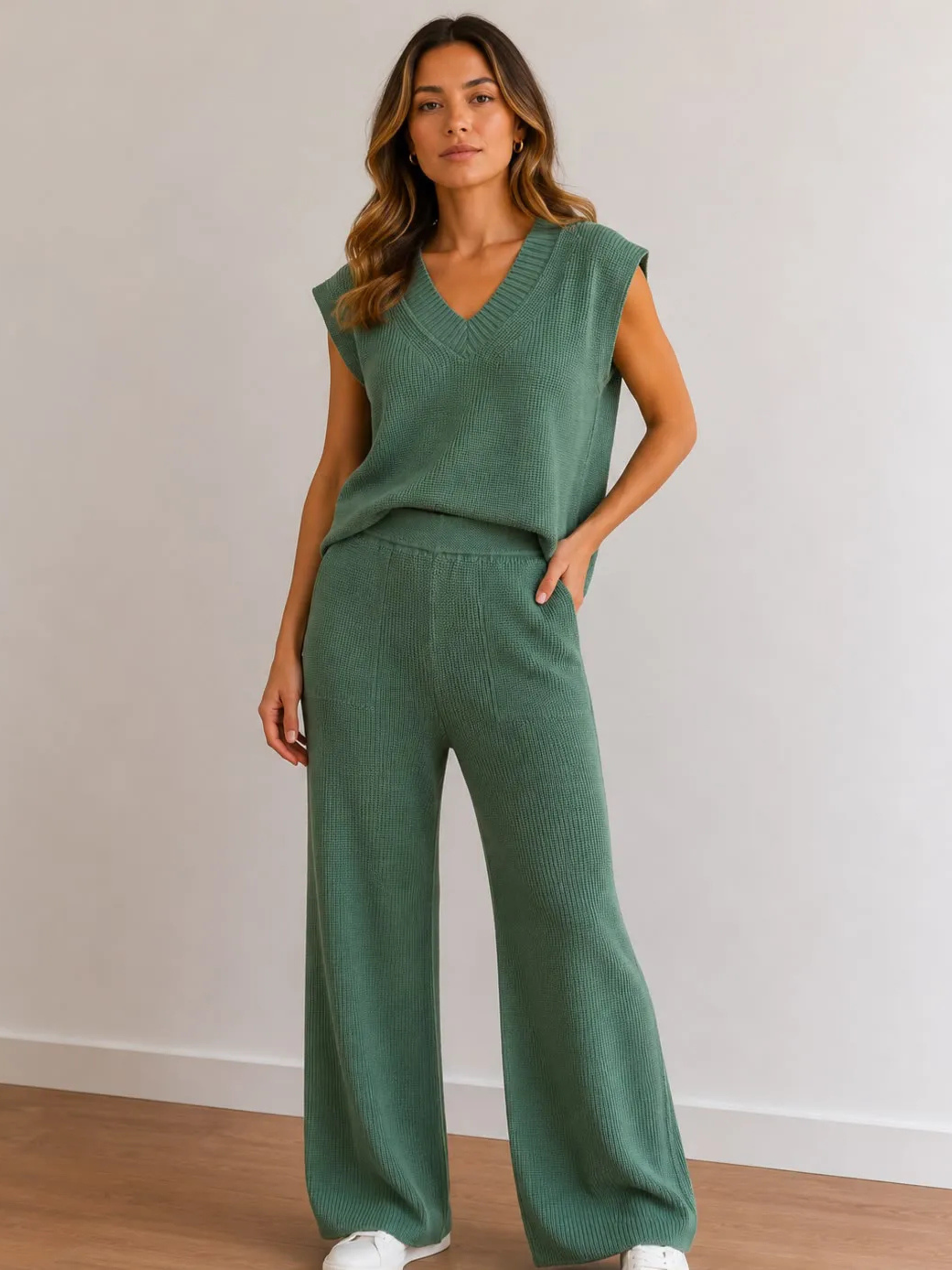 Conjunto de Tricô Savannah