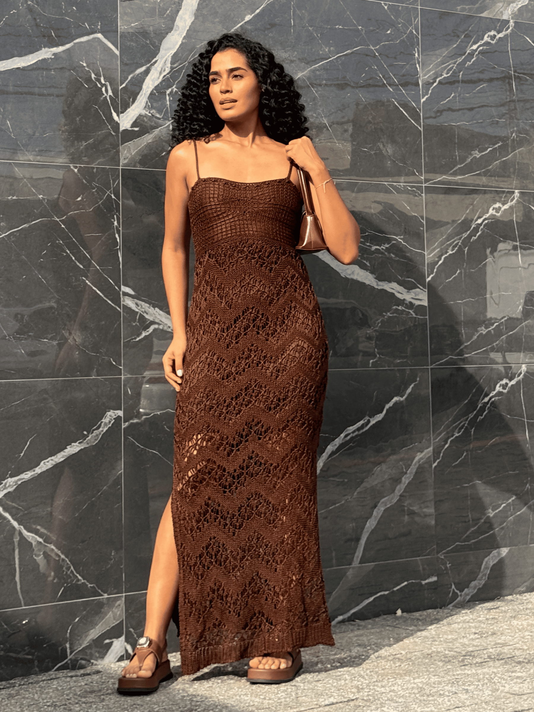 Vestido de Tricô Tacih