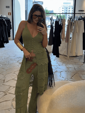 Conjunto de Tricô Copacabana