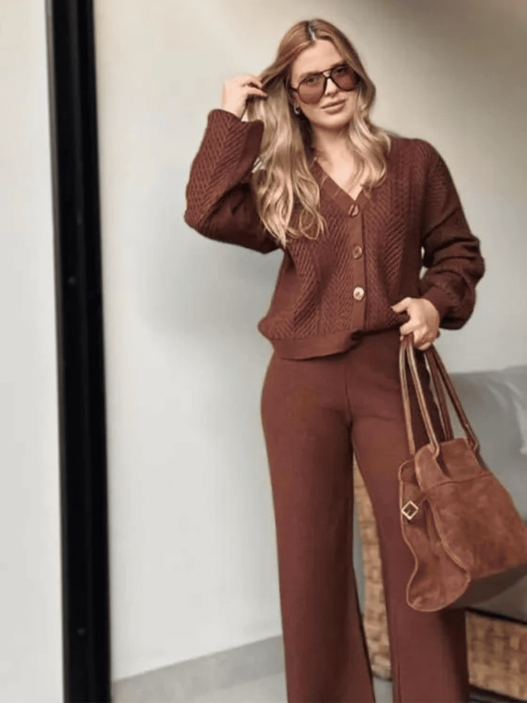 Conjunto de Tricô Mônaco
