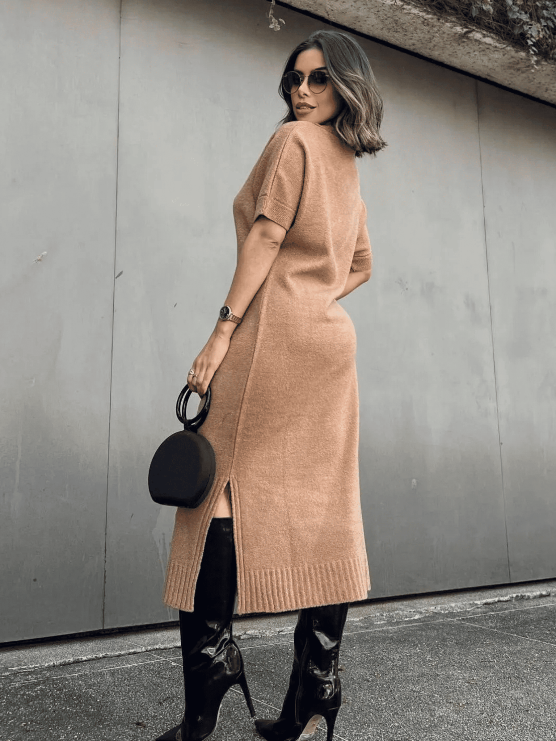 Vestido de Tricô Elise