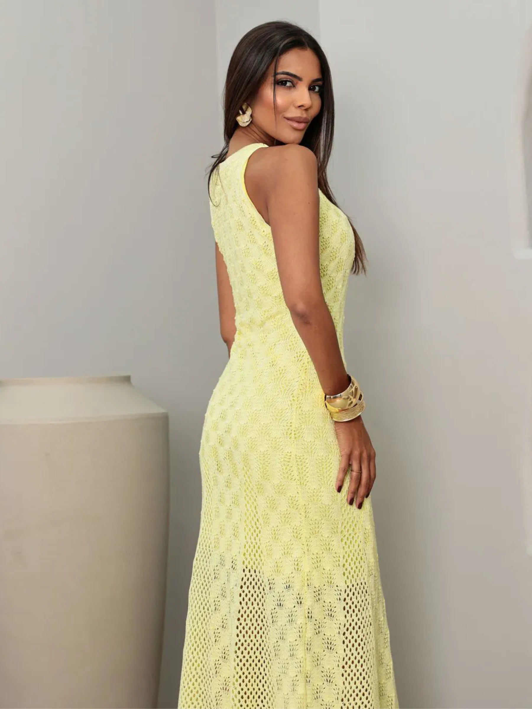 Vestido de Tricô Barcelona