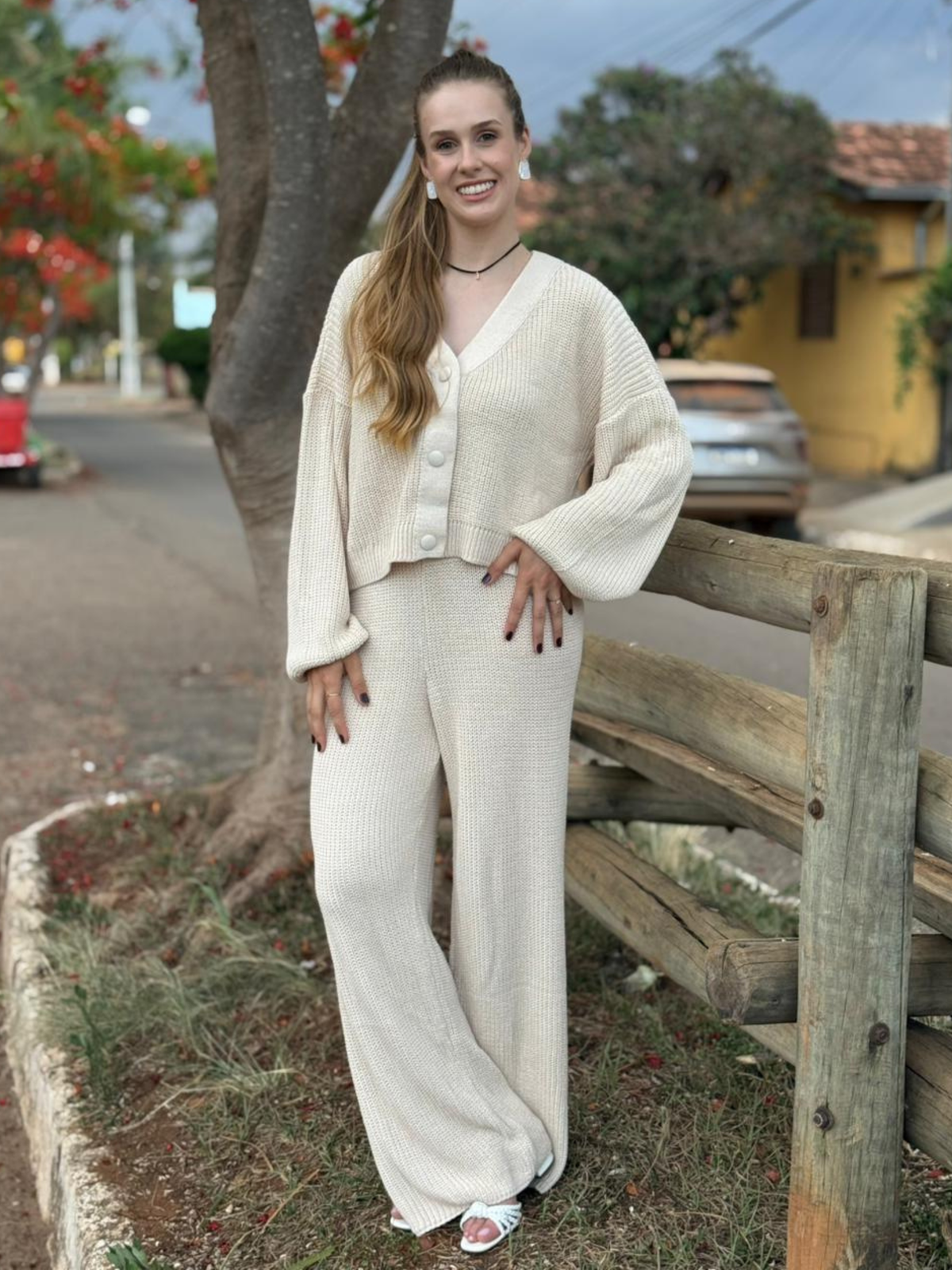 Conjunto de Tricô Brígida