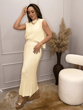 Conjunto de Tricô Laila