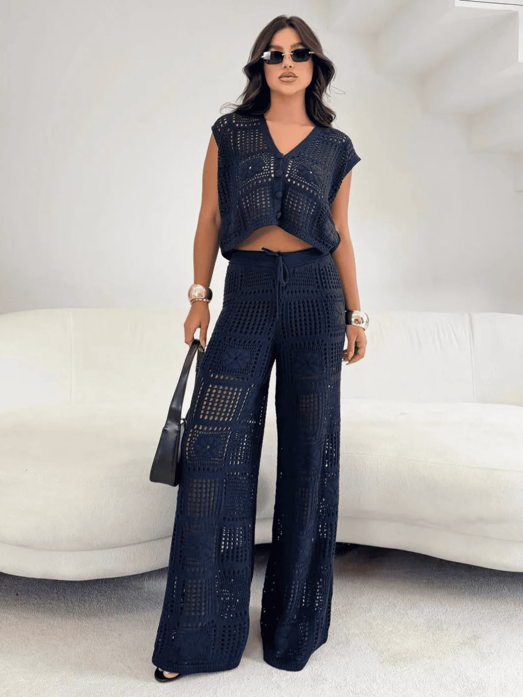 Conjunto de Tricô Iris