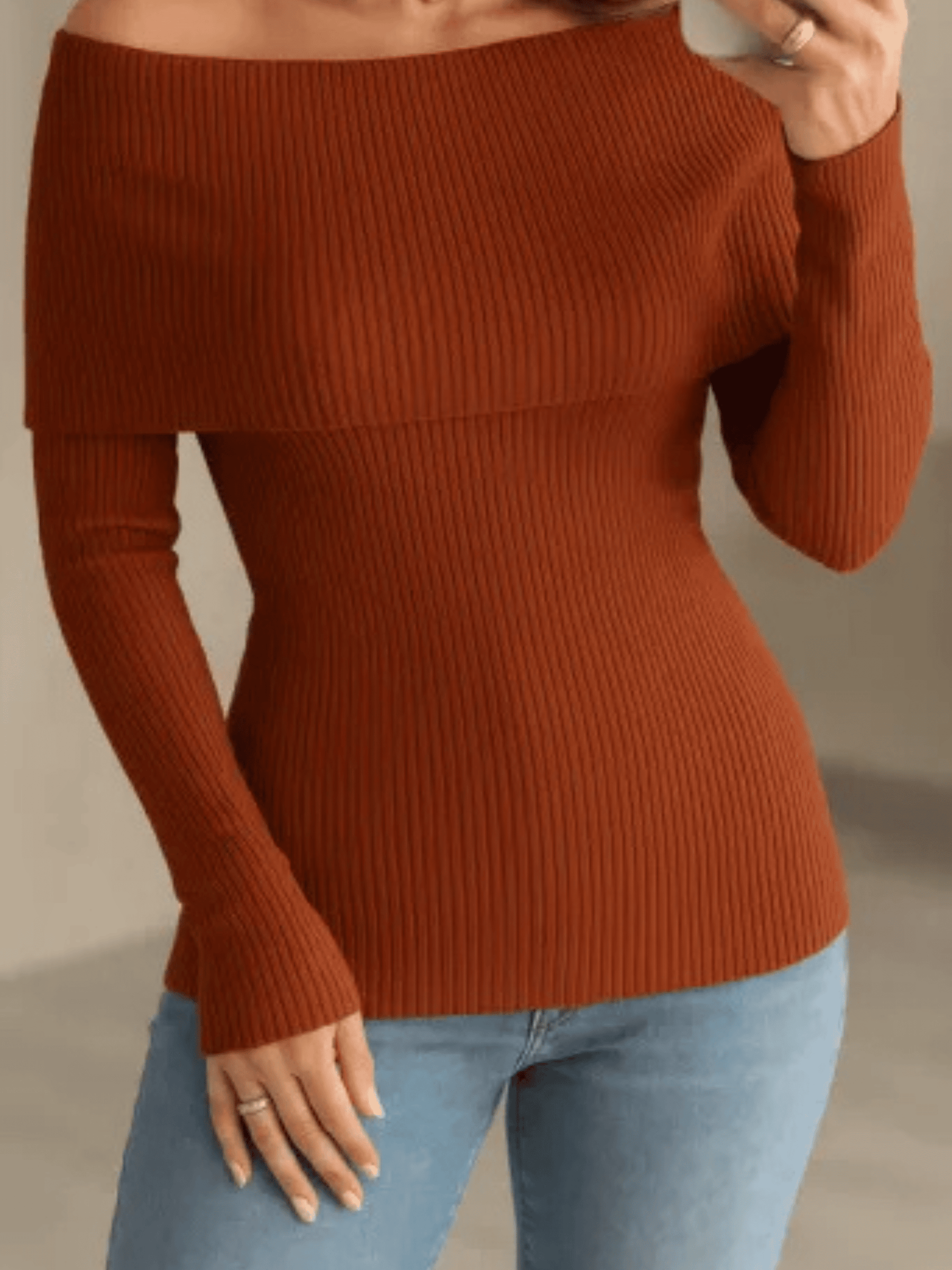 Blusa Feminina de Tricô Mikaelly
