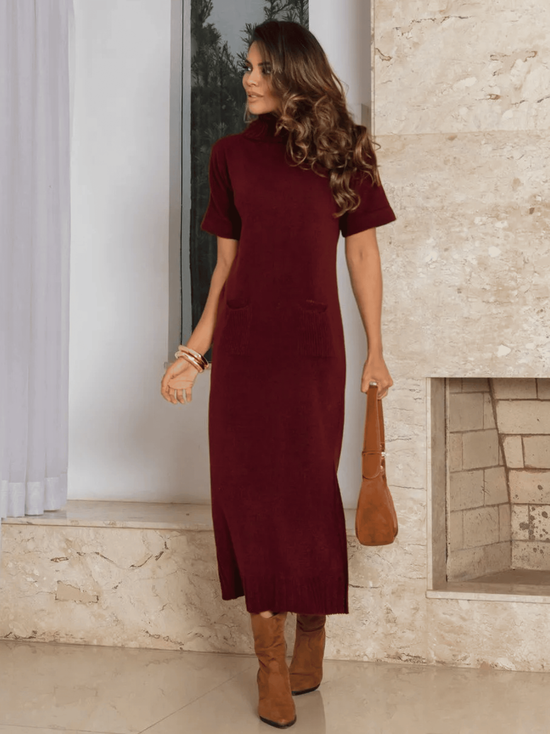 Vestido de Tricô Elise