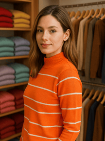 Blusa Feminina de Tricô Yara - Manga Longa