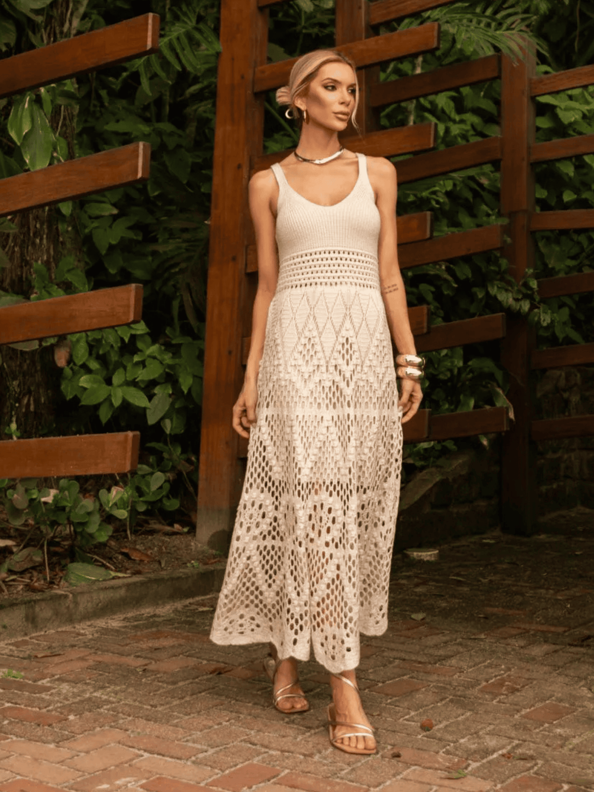 Vestido de Tricô Elizabeth