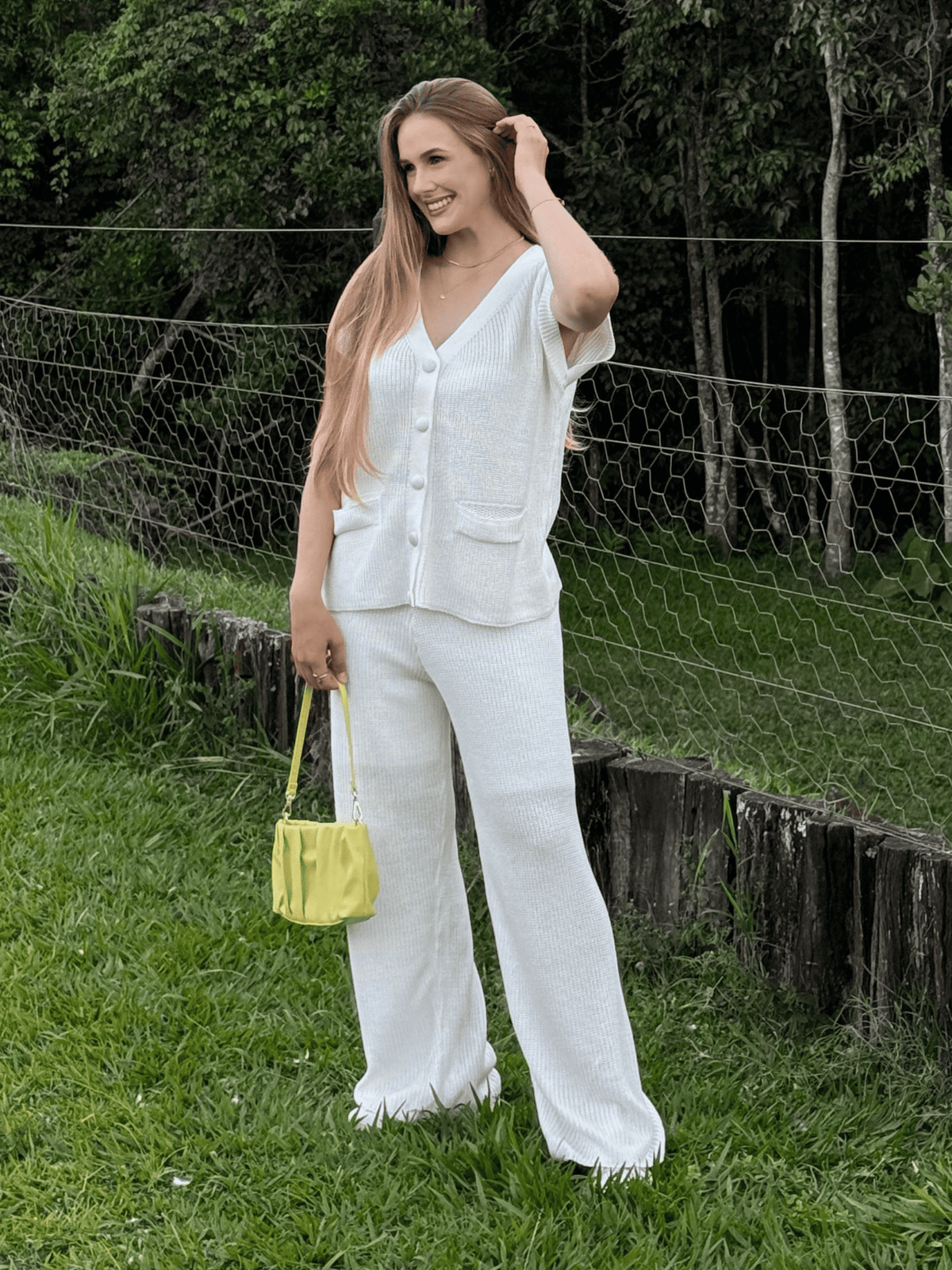 Conjunto de Tricô Thaysy