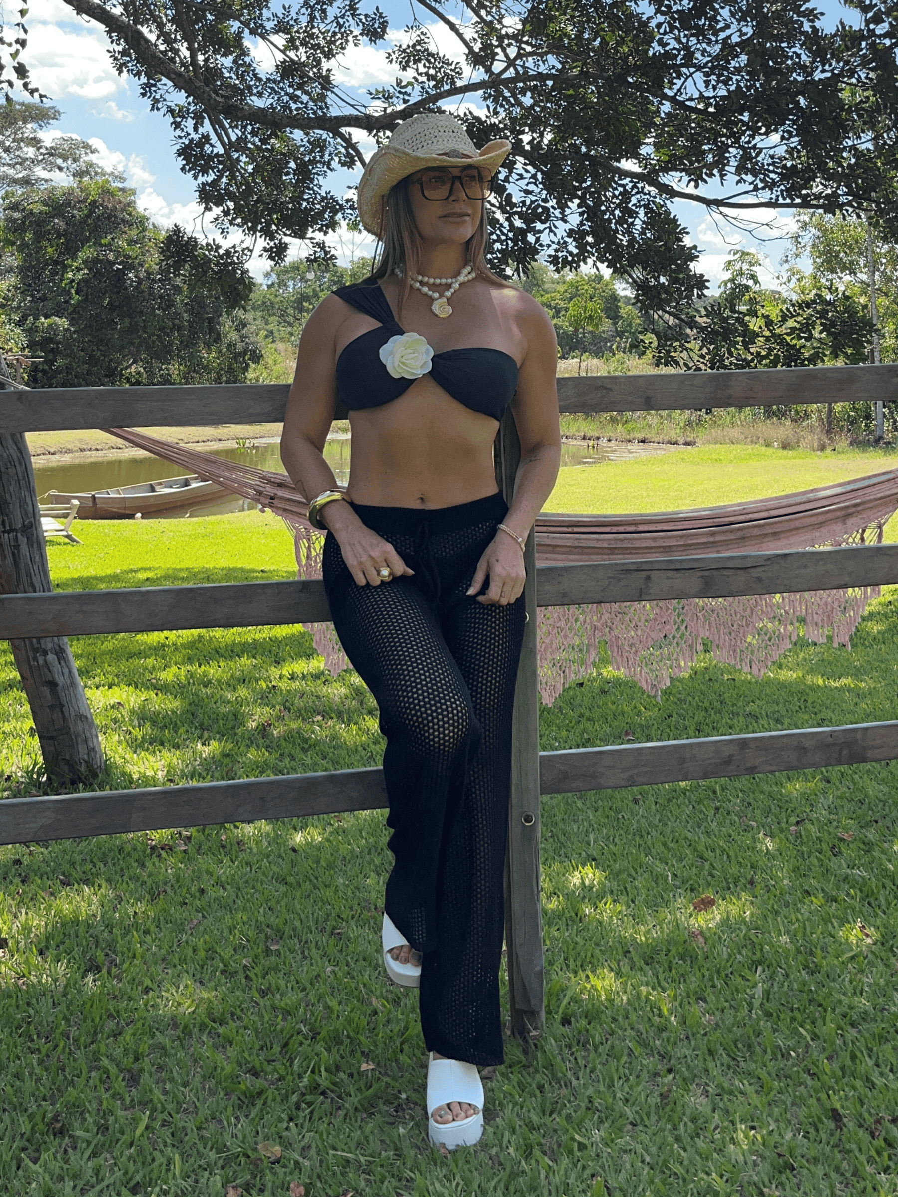 Calça de Tricô Izabel
