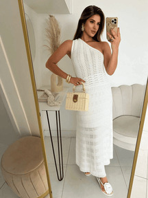 Vestido de Tricô Suiça