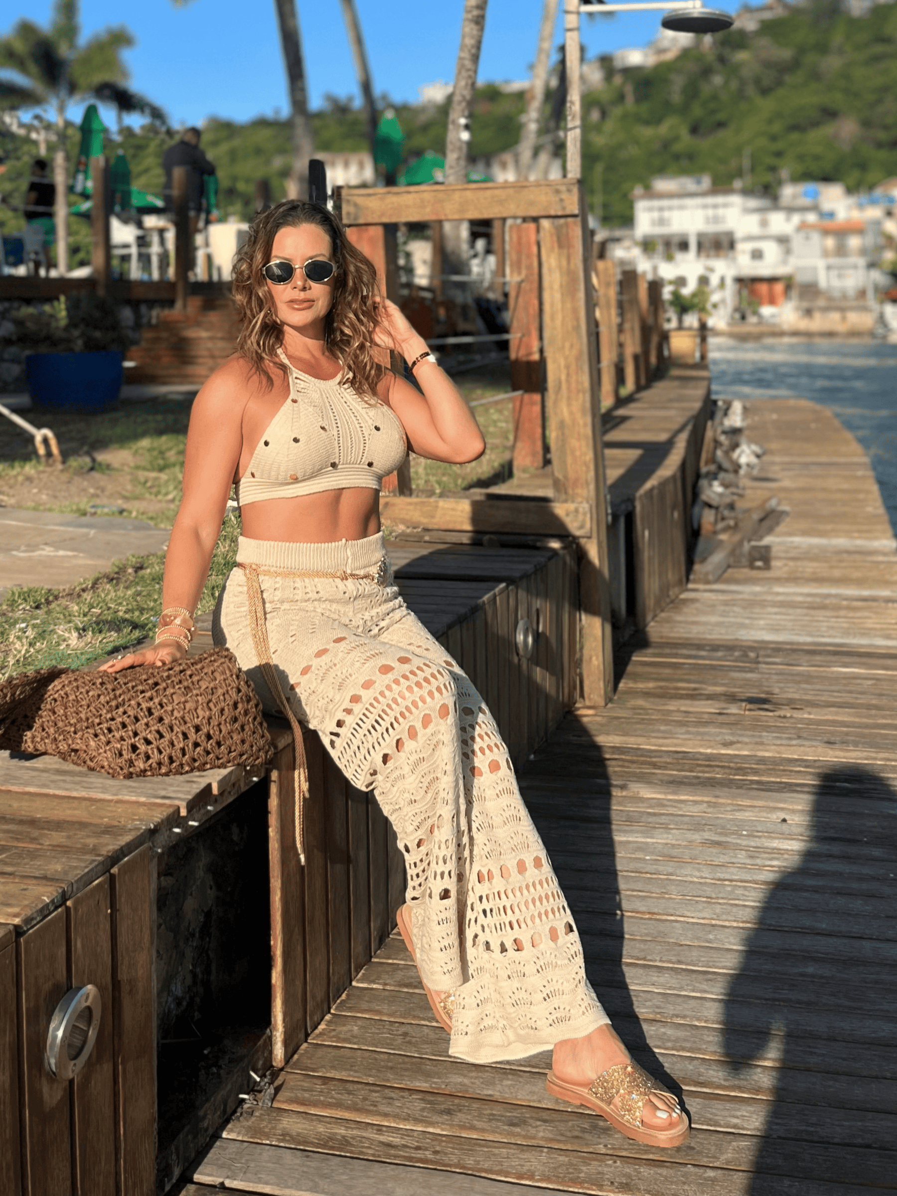 Conjunto de Tricô Thaiza