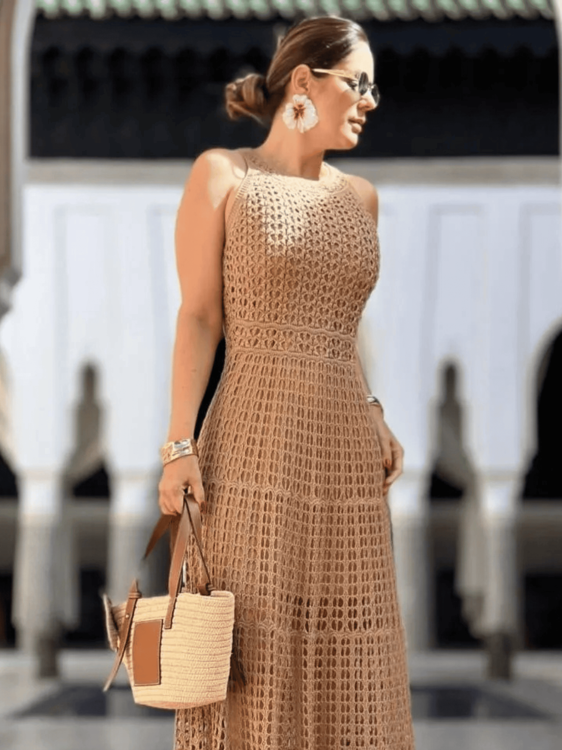 Vestido de Tricô Malásia