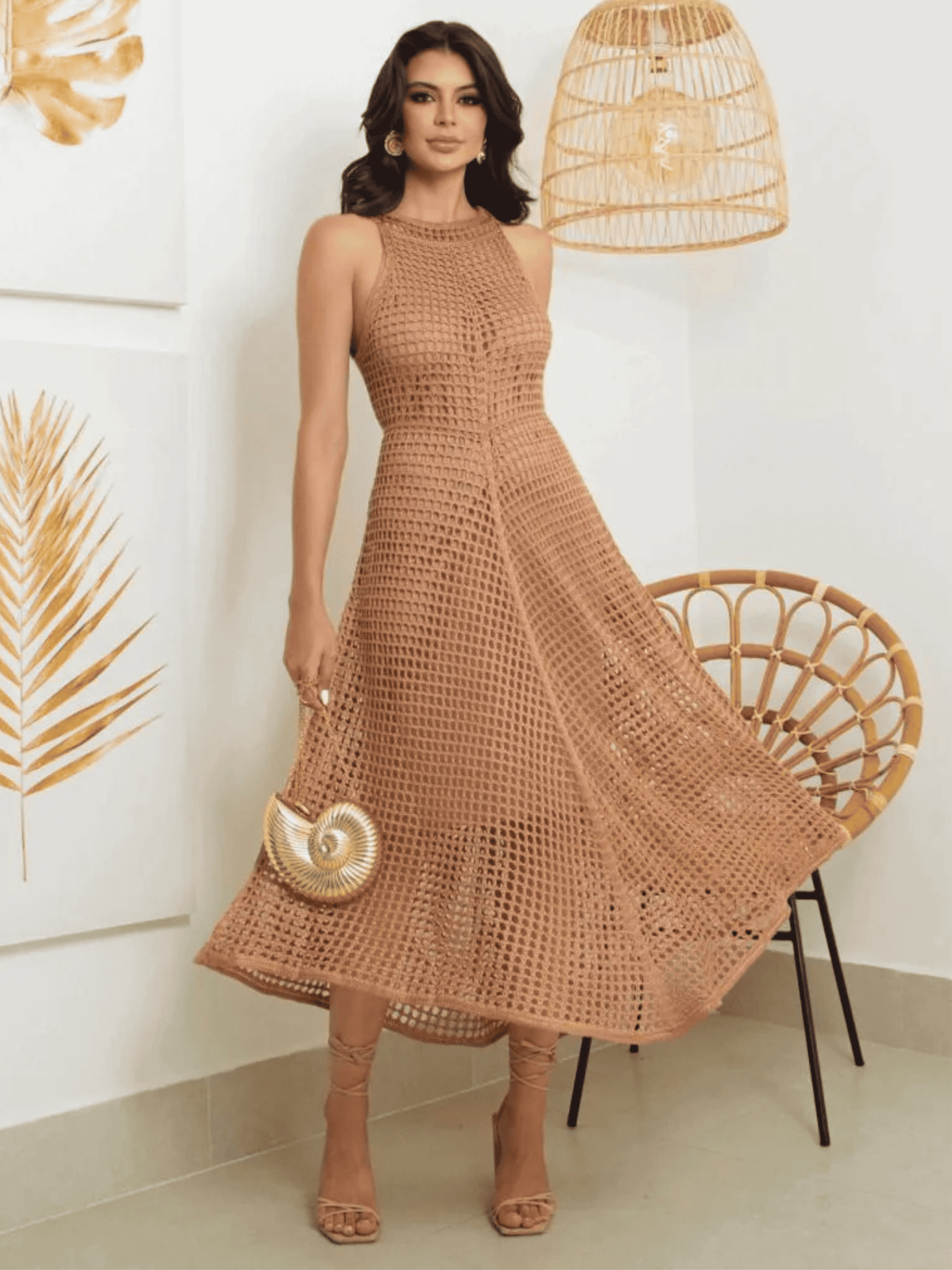 Vestido de Tricô Ana Luiza