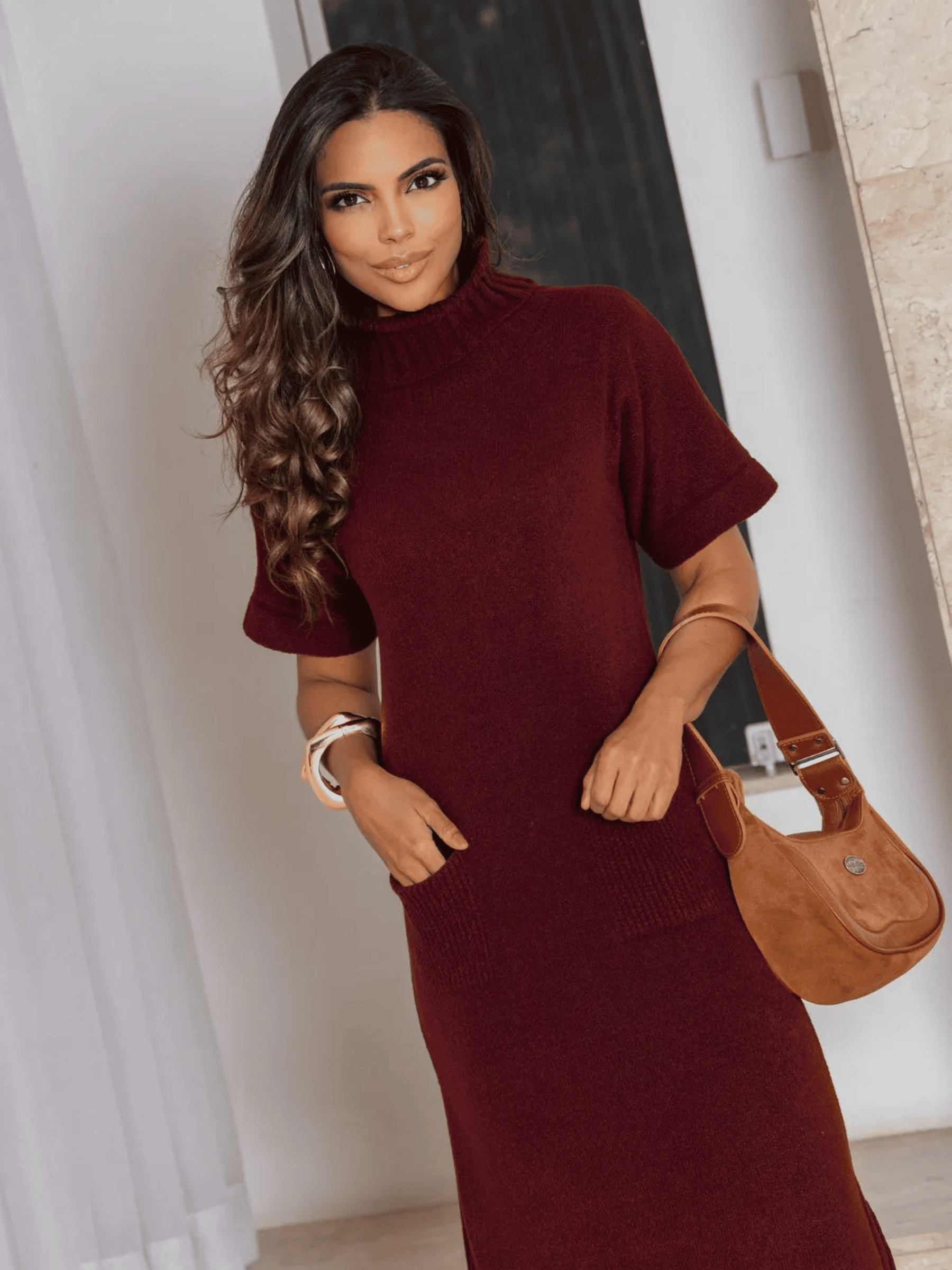 Vestido de Tricô Elise