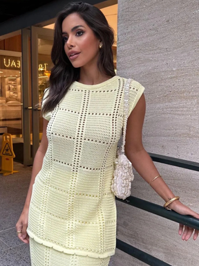 Conjunto de Tricô Keila