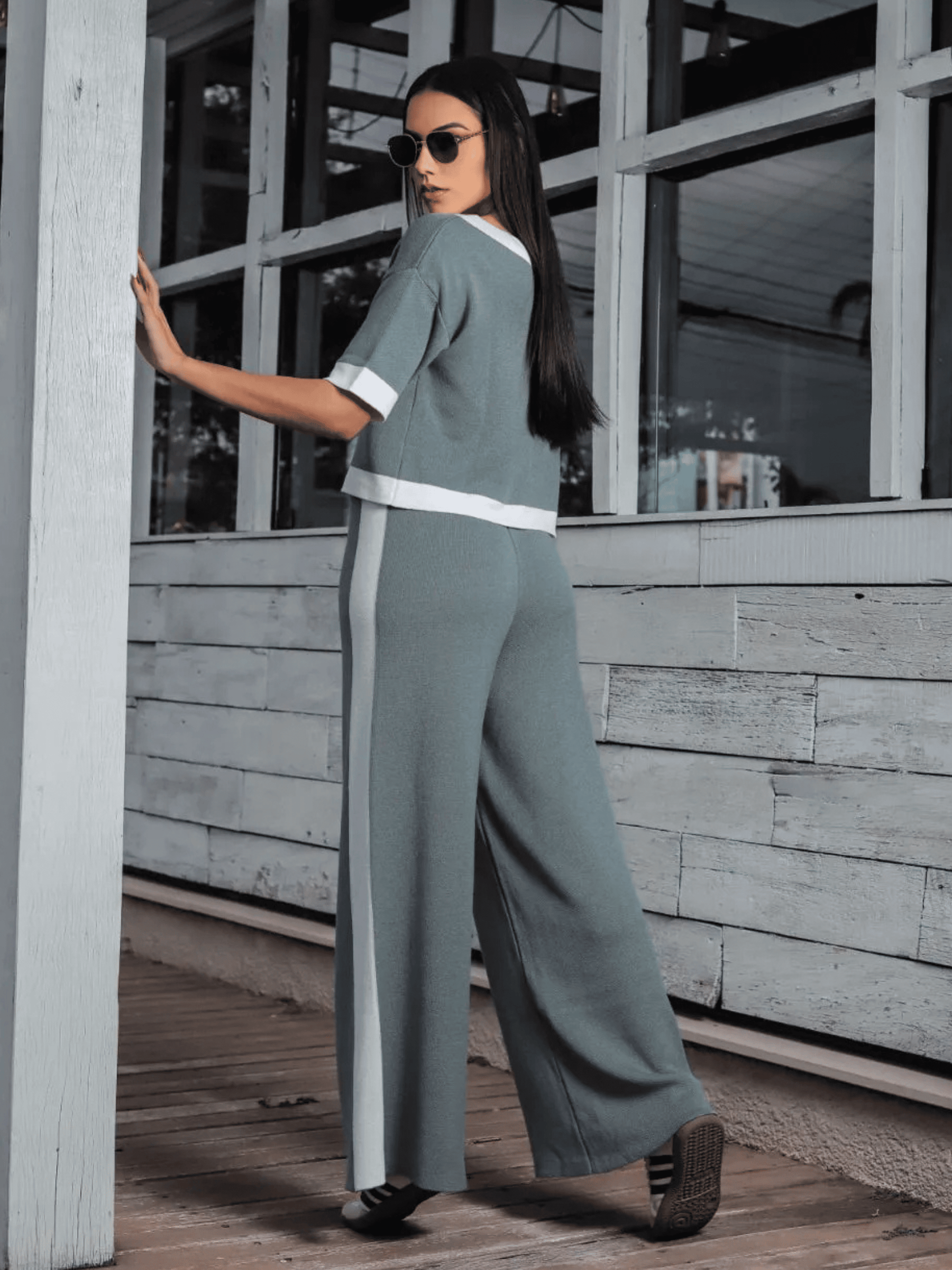 Conjunto de Tricô Turquia