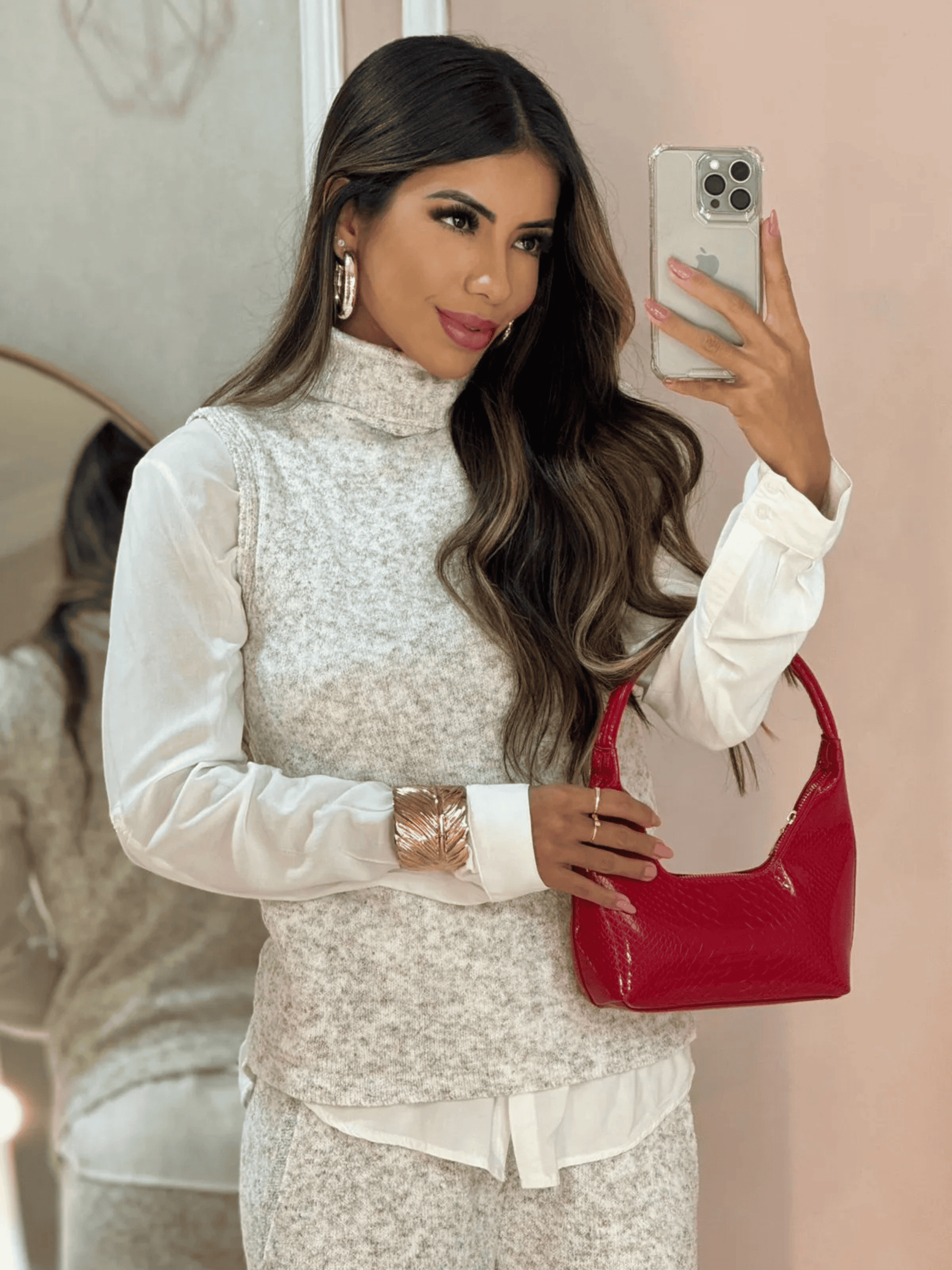 Conjunto de Tricô Laureana
