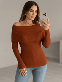 Blusa Feminina de Tricô Mikaelly