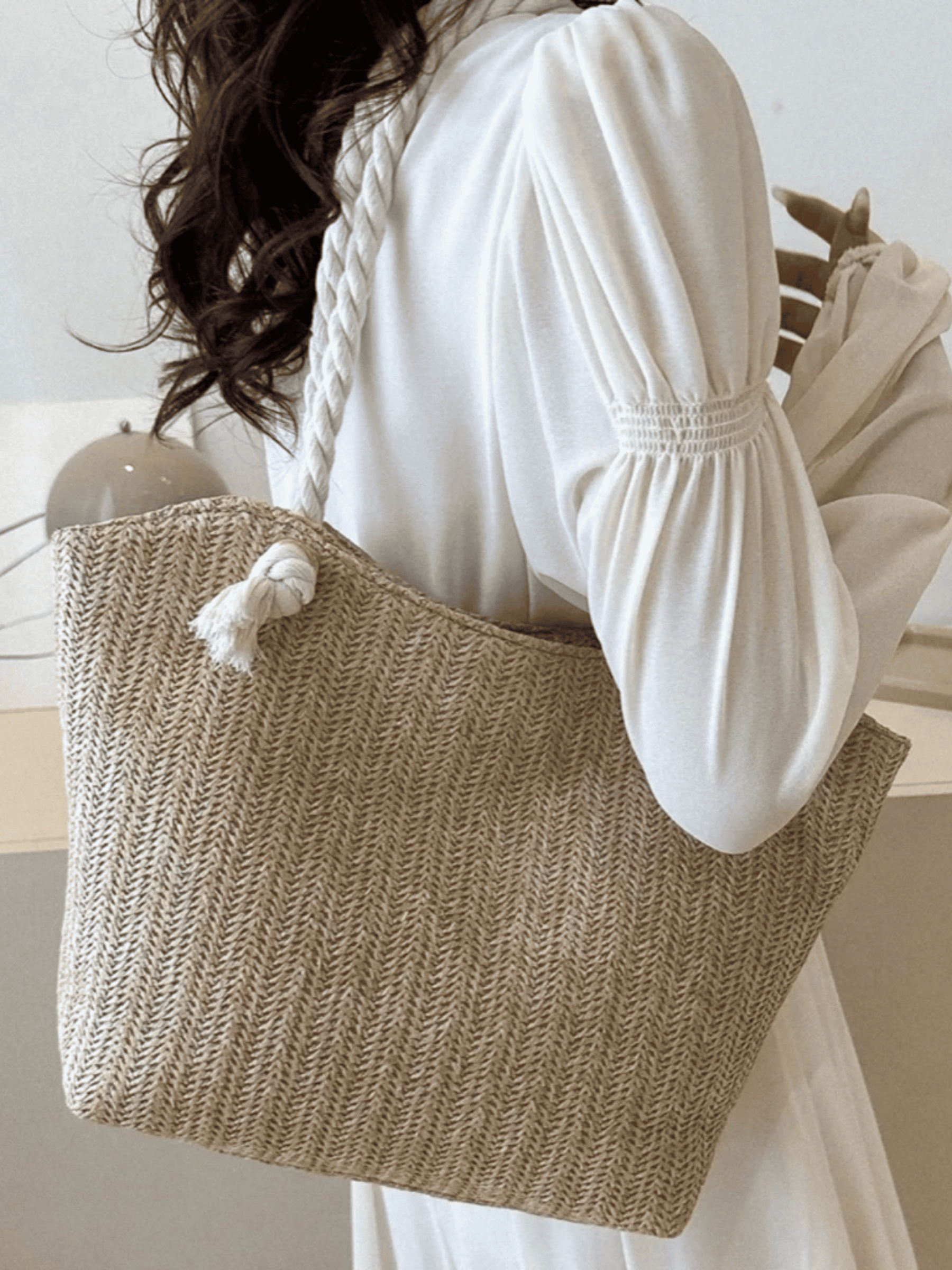 Bolsa Feminina Riviera Palha Summer