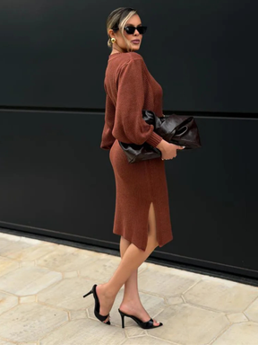 Conjunto de Tricô Dália
